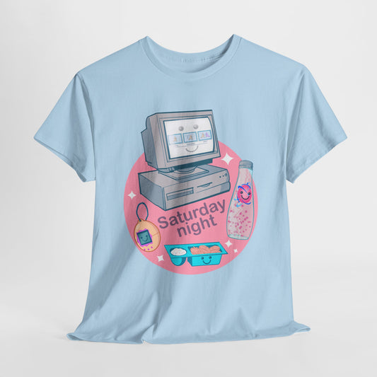 Saturday Night Unisex Heavy Cotton Tee