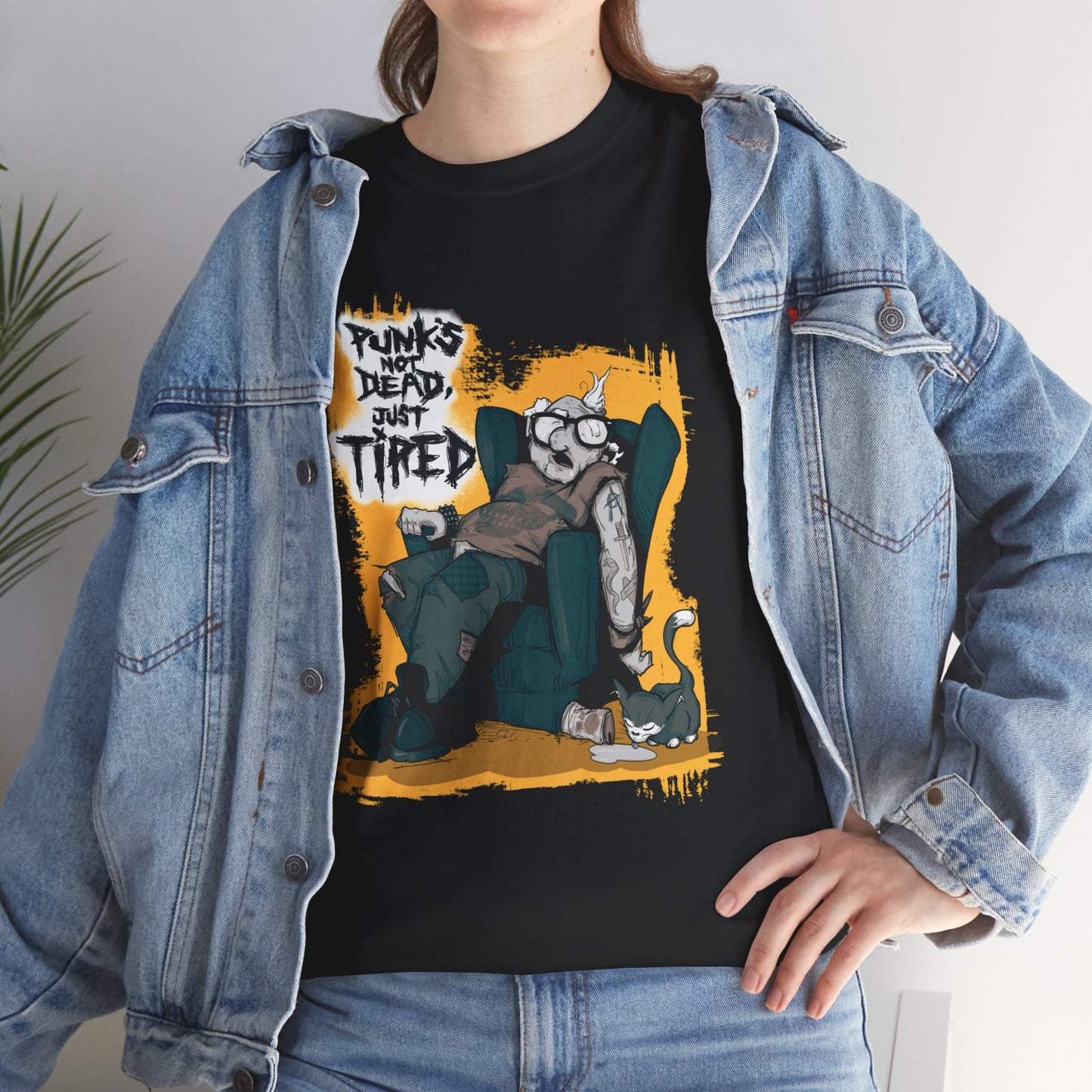 Old Punk Unisex Heavy Cotton Tee