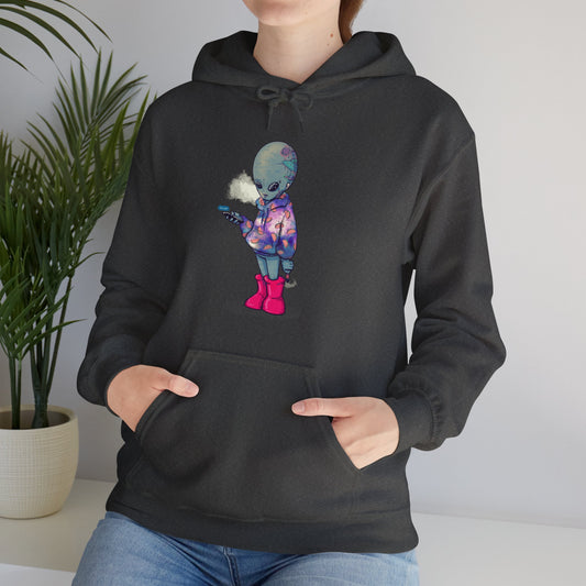 Earth Alien Unisex Heavy Blend Hooded Sweatshirt