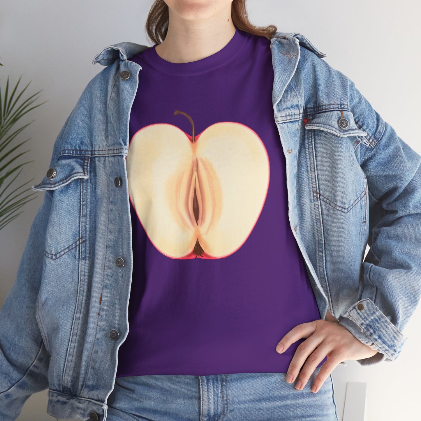 Apple Unisex Heavy Cotton Tee