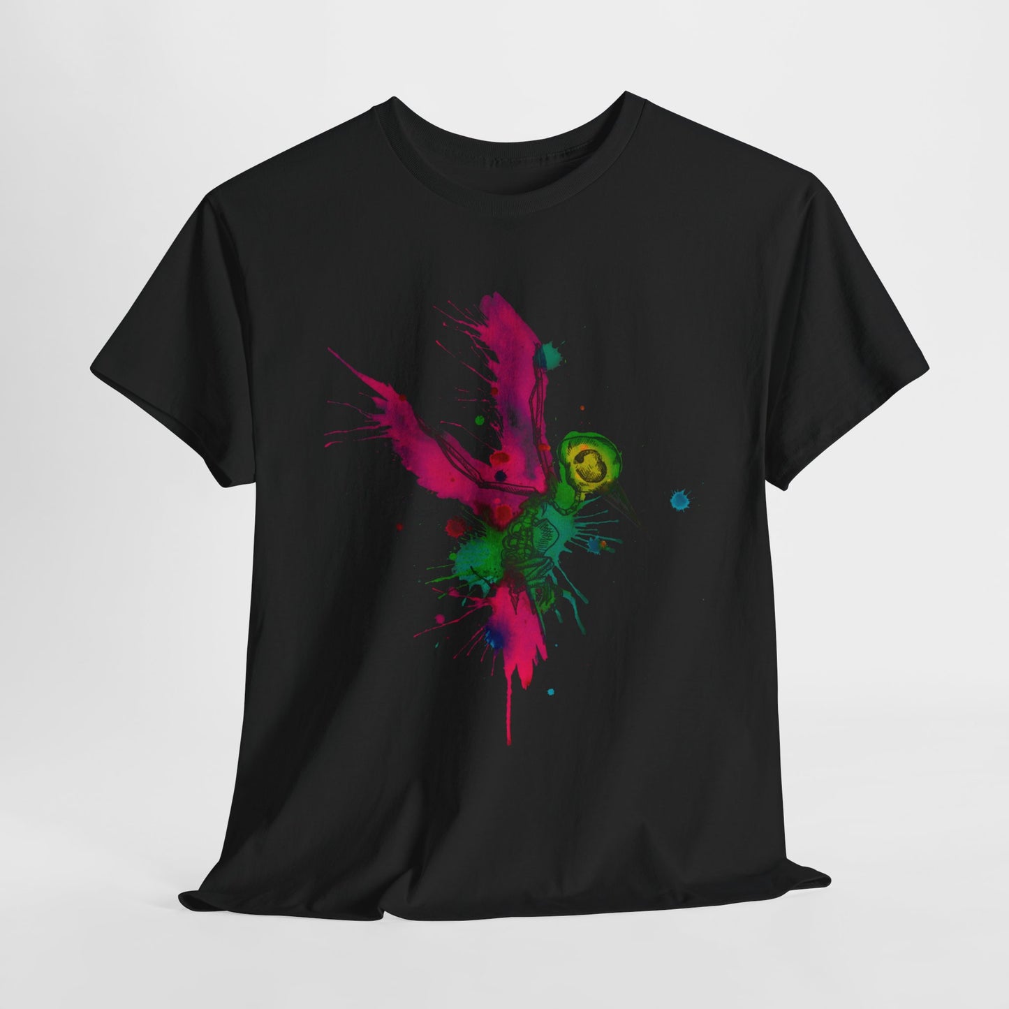 Watercolor Hummingbird Unisex Heavy Cotton Tee