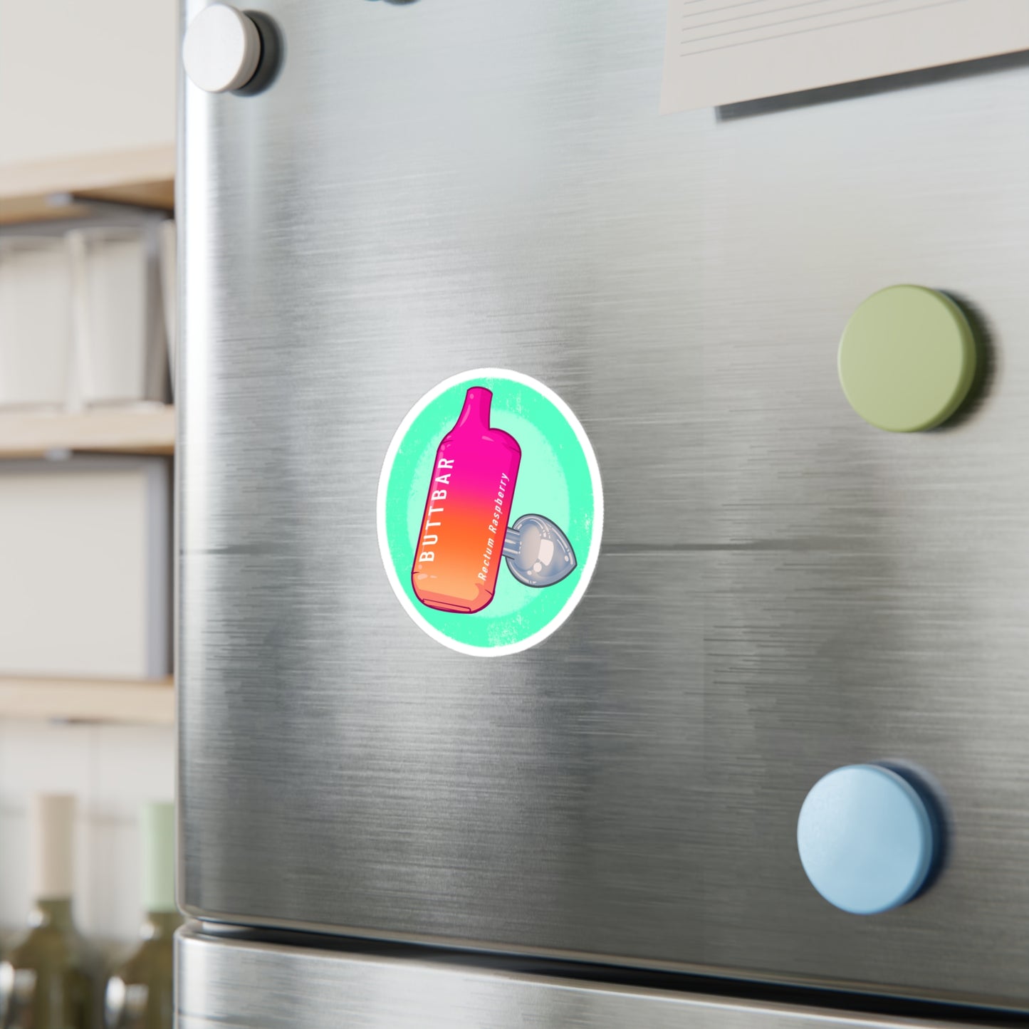 Vape Plug Kiss-Cut Vinyl Decal