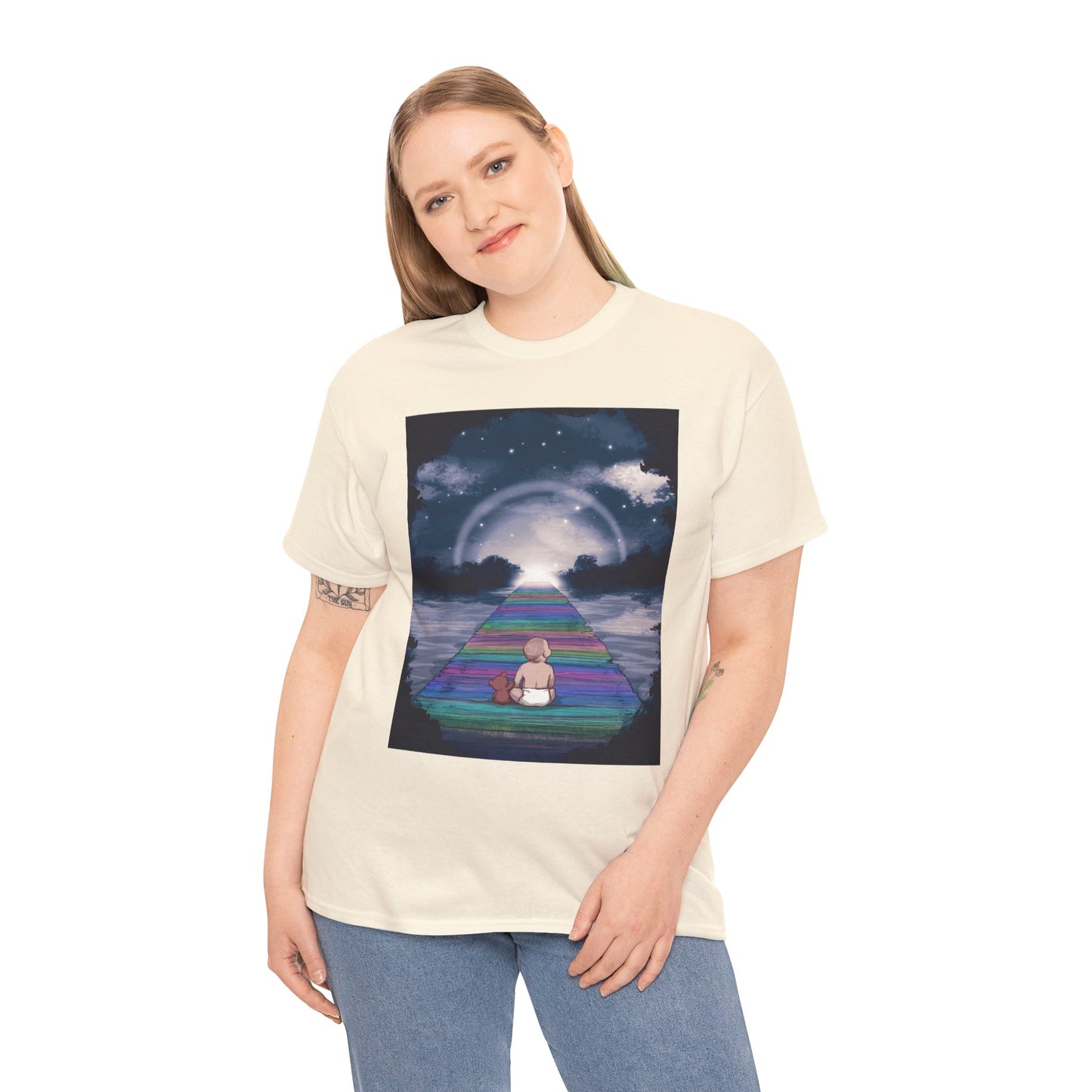 Rainbow Baby Unisex Heavy Cotton Tee