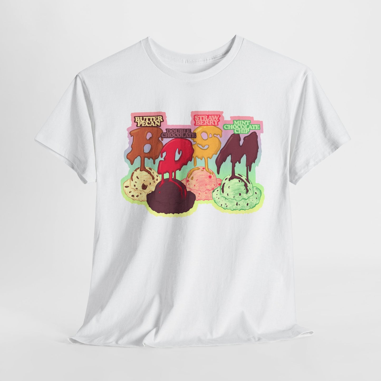 Ice Cream Unisex Heavy Cotton Tee