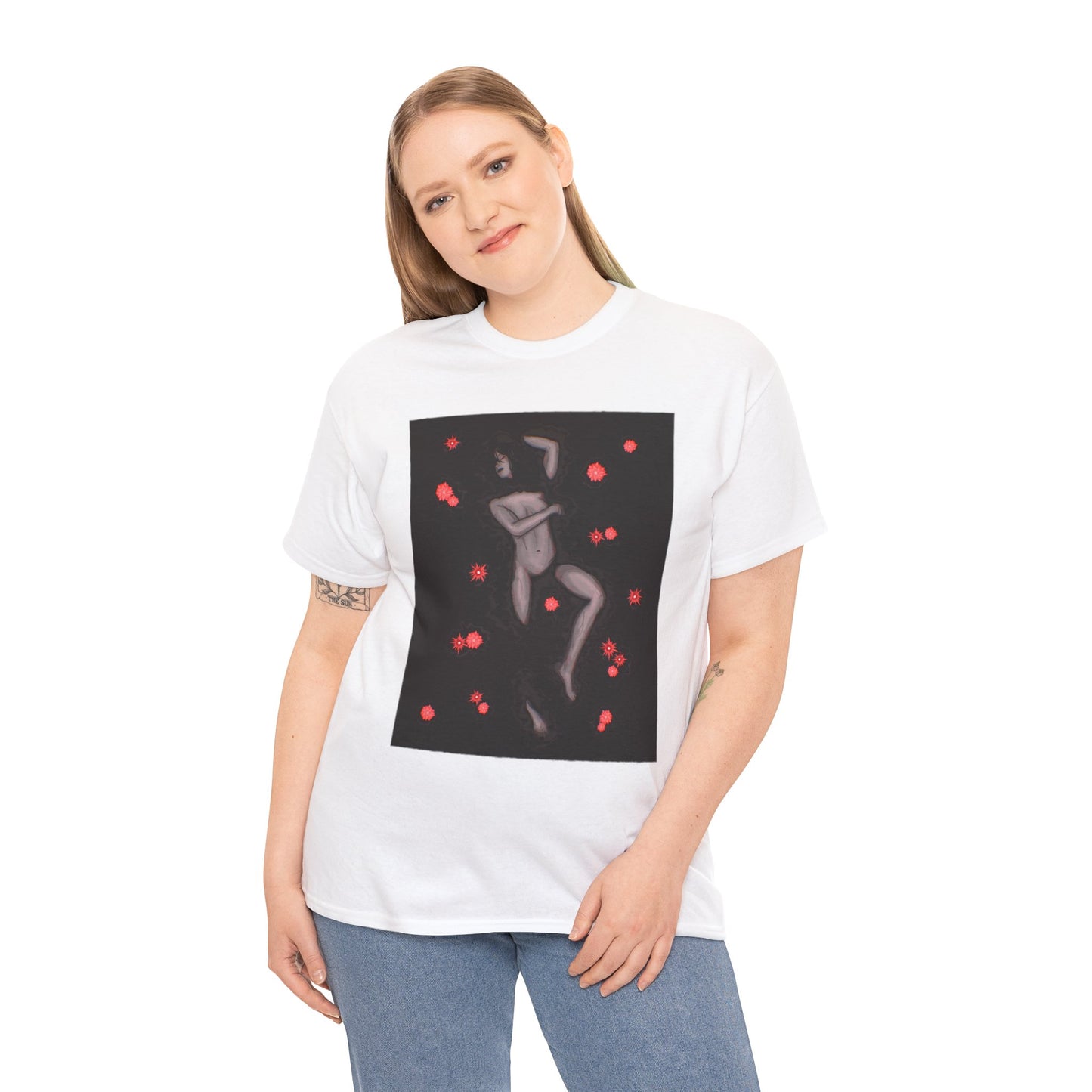 Water Lilies Unisex Heavy Cotton Tee