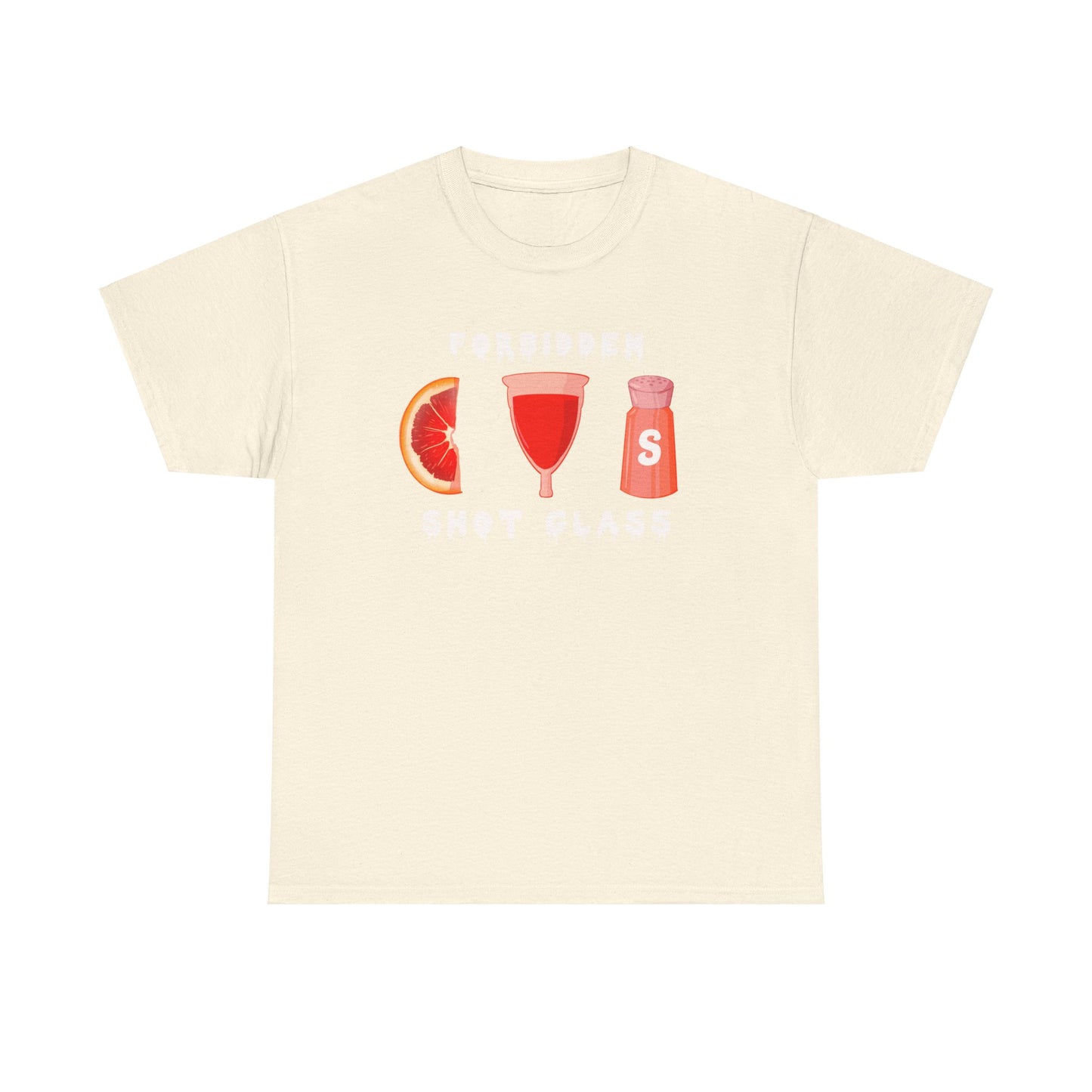 Forbidden Shot Glass Unisex Heavy Cotton Tee