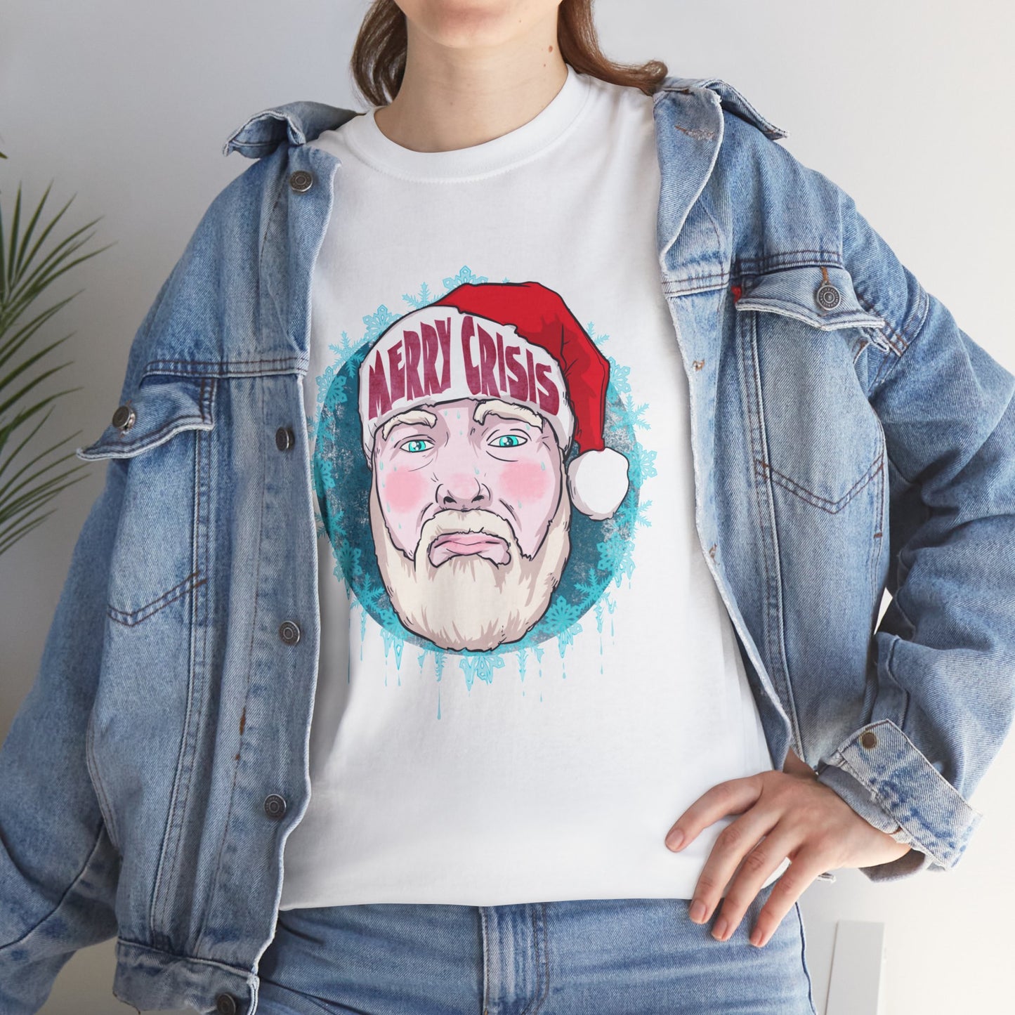 Merry Crisis Unisex Heavy Cotton Tee