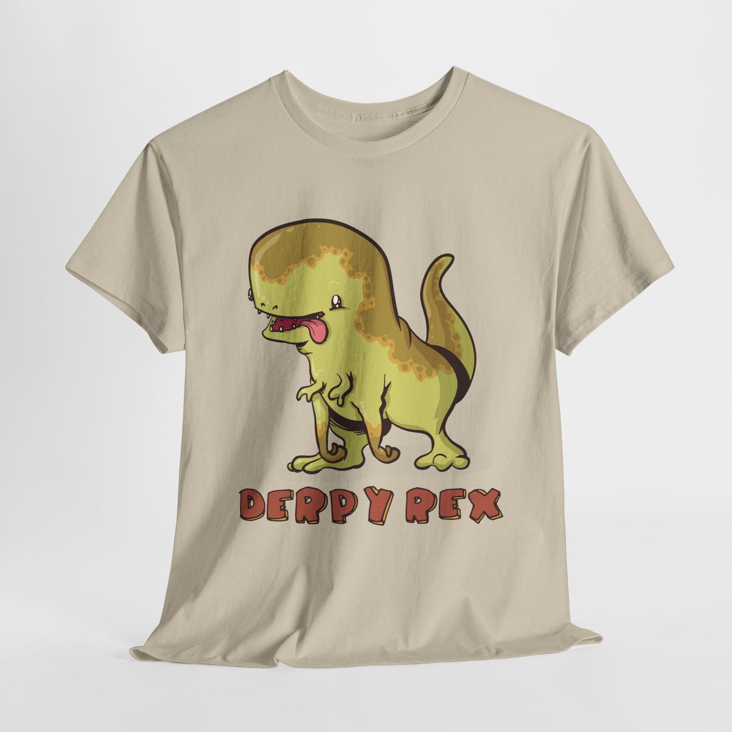Derpy Rex Unisex Heavy Cotton Tee