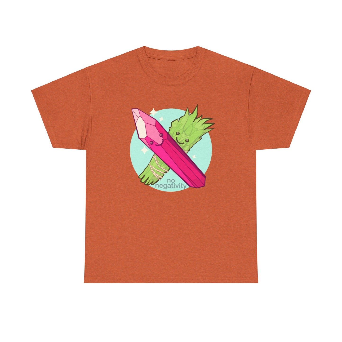 No Negativity Unisex Heavy Cotton Tee