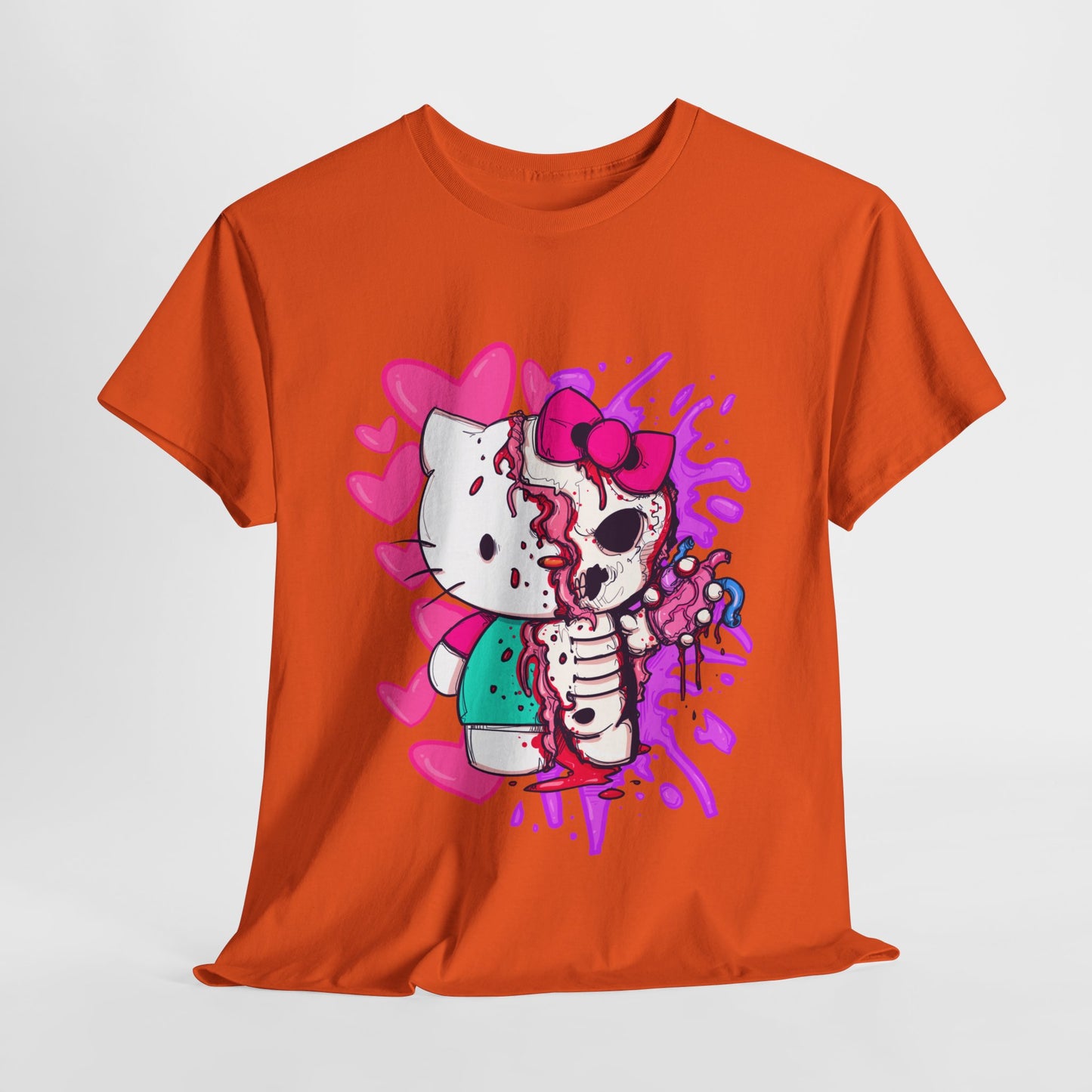 Zombie Kitty Unisex Heavy Cotton Patreon Tee