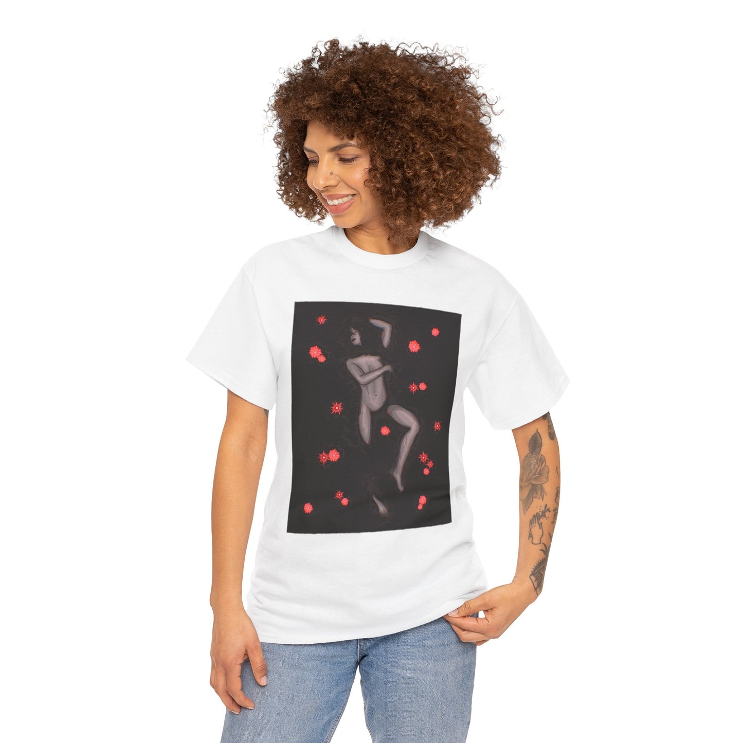 Water Lilies Unisex Heavy Cotton Tee