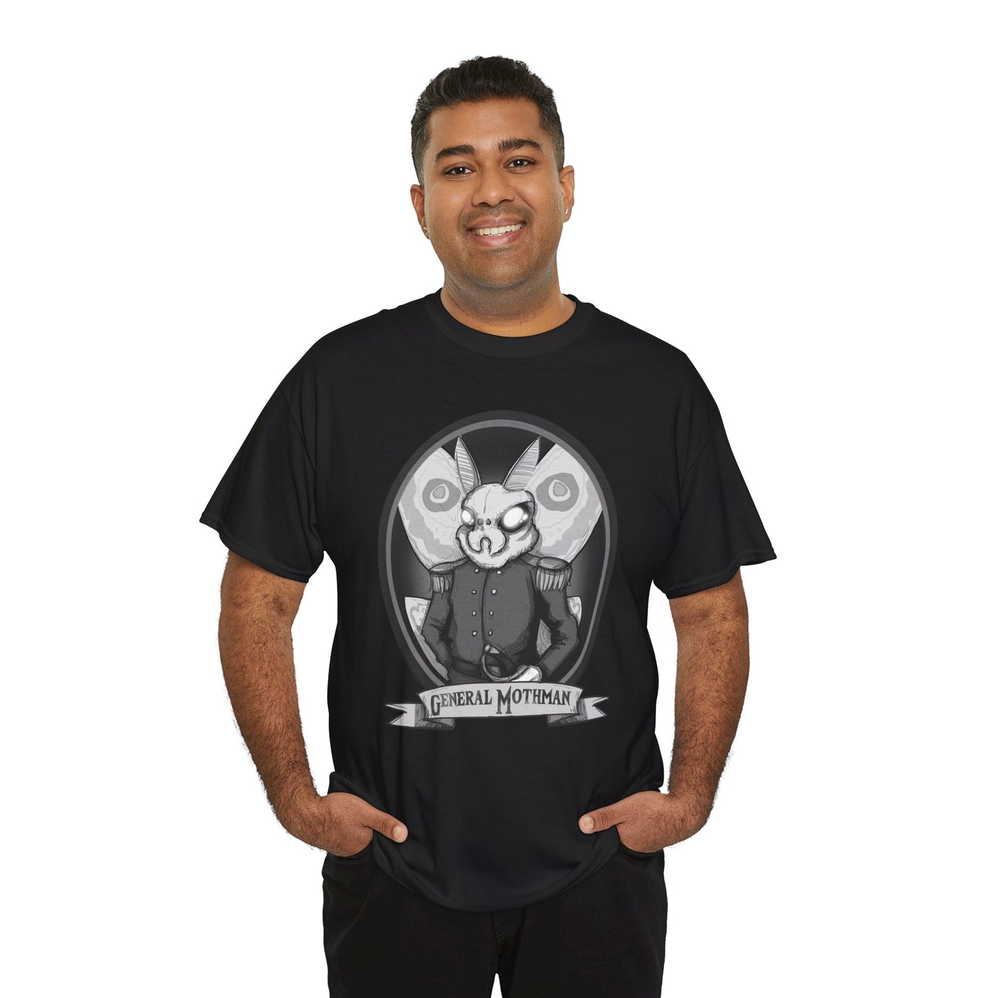 General Mothman Unisex Heavy Cotton Tee
