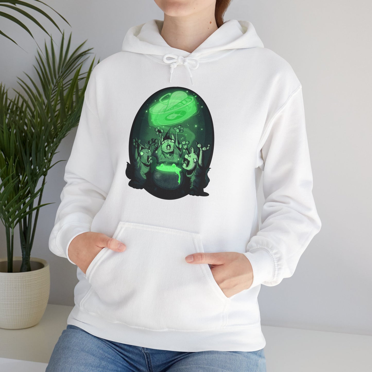 Cat Coven Unisex Heavy Blend Hooded Sweatshirt