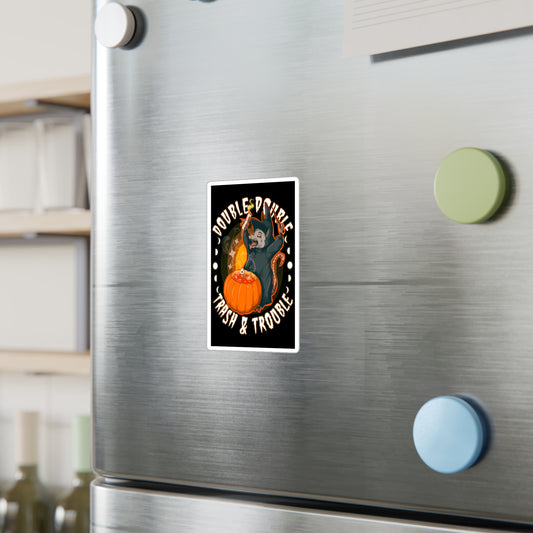 Opossum Witch Kiss-Cut Vinyl Decal