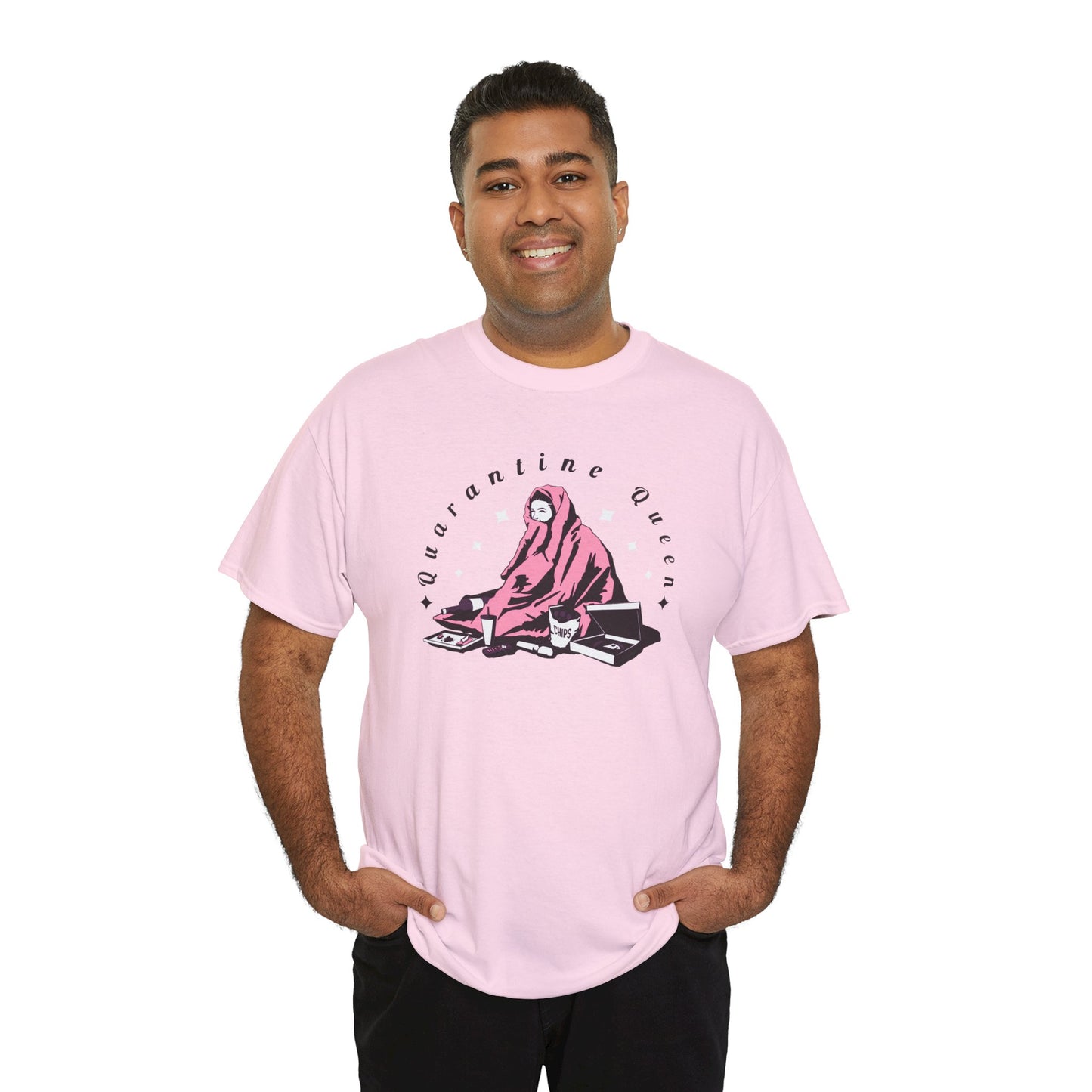 Quarantine Queen Unisex Heavy Cotton Tee