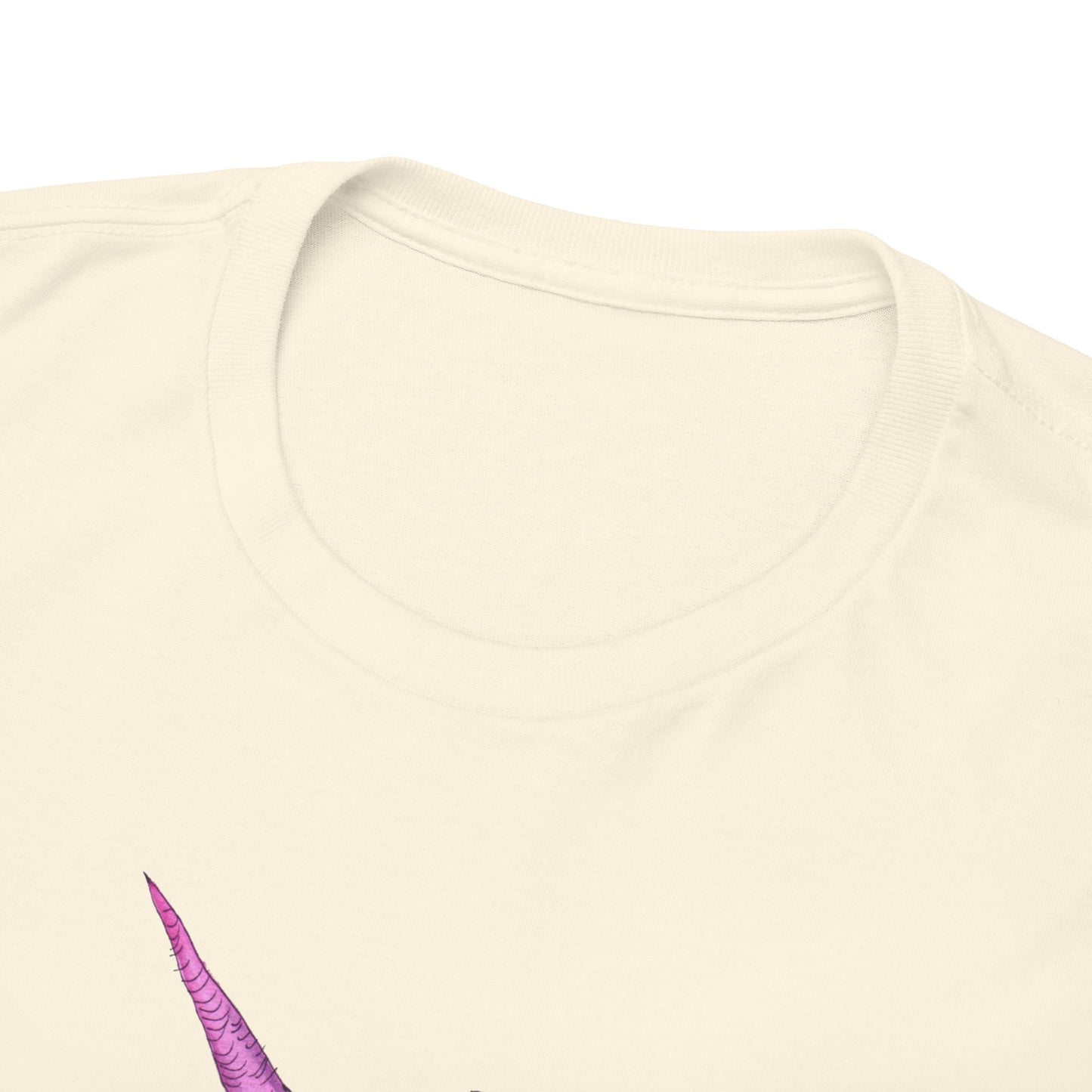 Unicorn Skull Unisex Heavy Cotton Tee