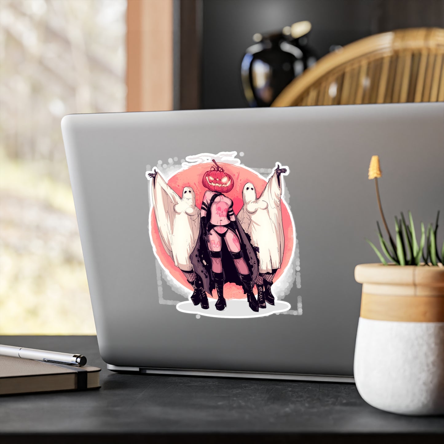 Return Of The Pumpkin Queen Kiss-Cut Vinyl Decal