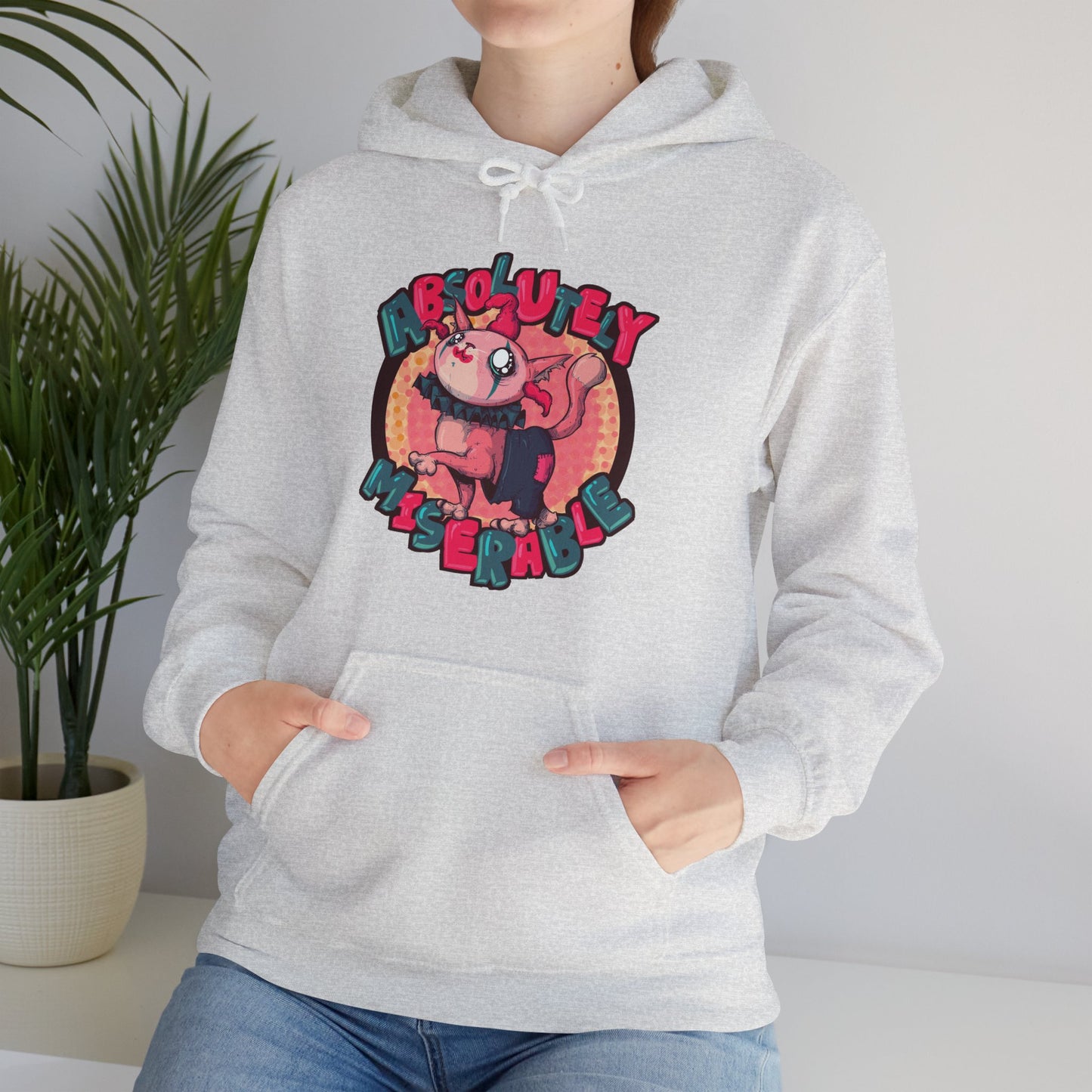 Absolutely Miserable Unisex Heavy Blend Hooded Sweatshirt