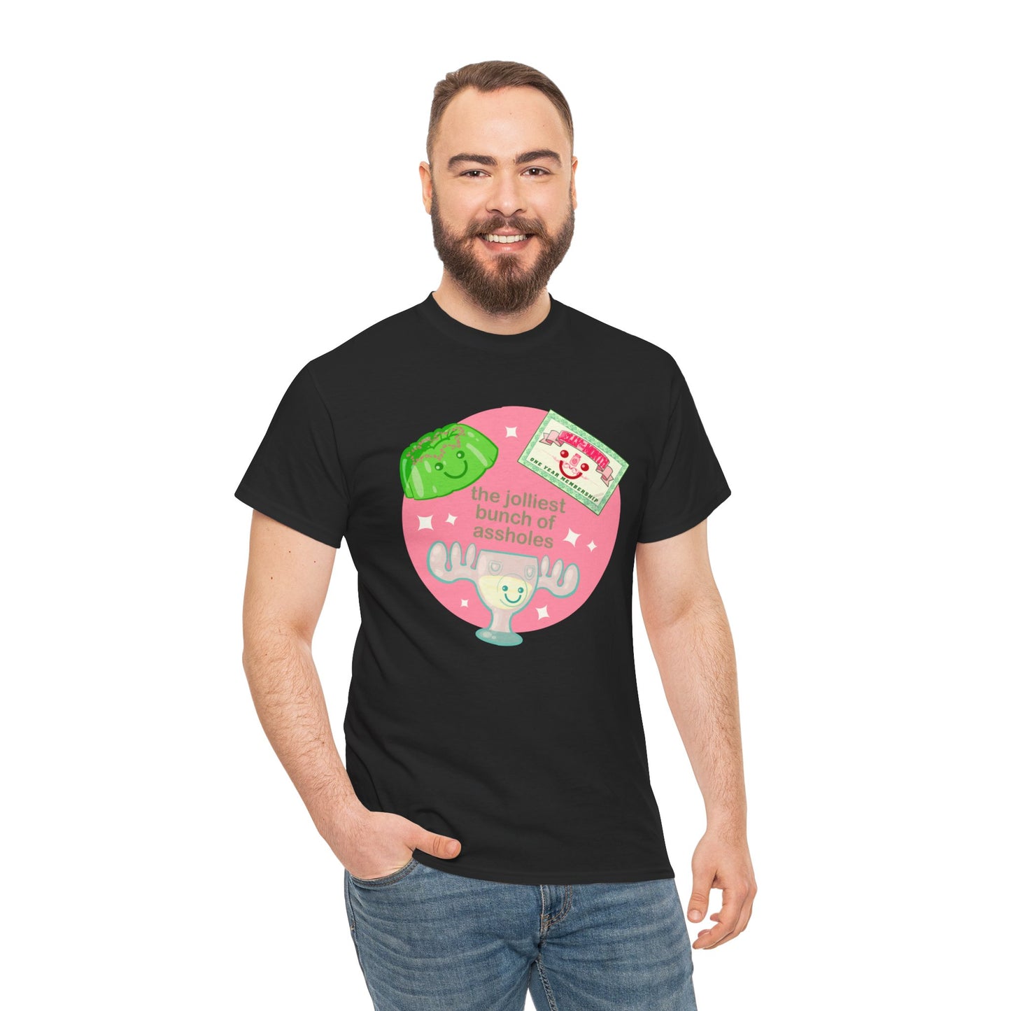 The Jolliest Bunch Of Assholes Unisex Heavy Cotton Tee