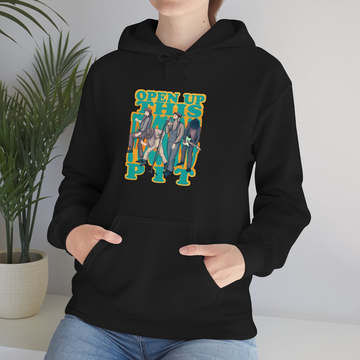 Soggy Metal Unisex Heavy Blend Hooded Sweatshirt