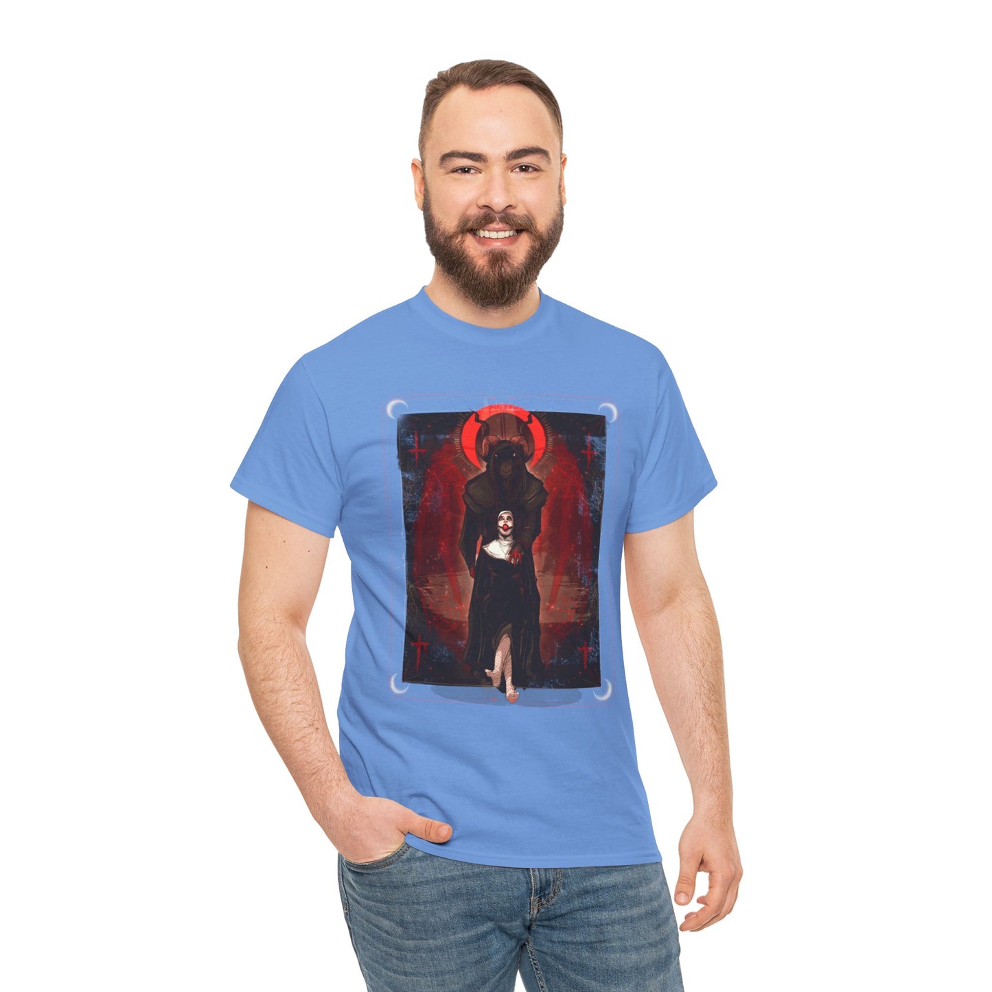 Today Satan Unisex Heavy Cotton Tee