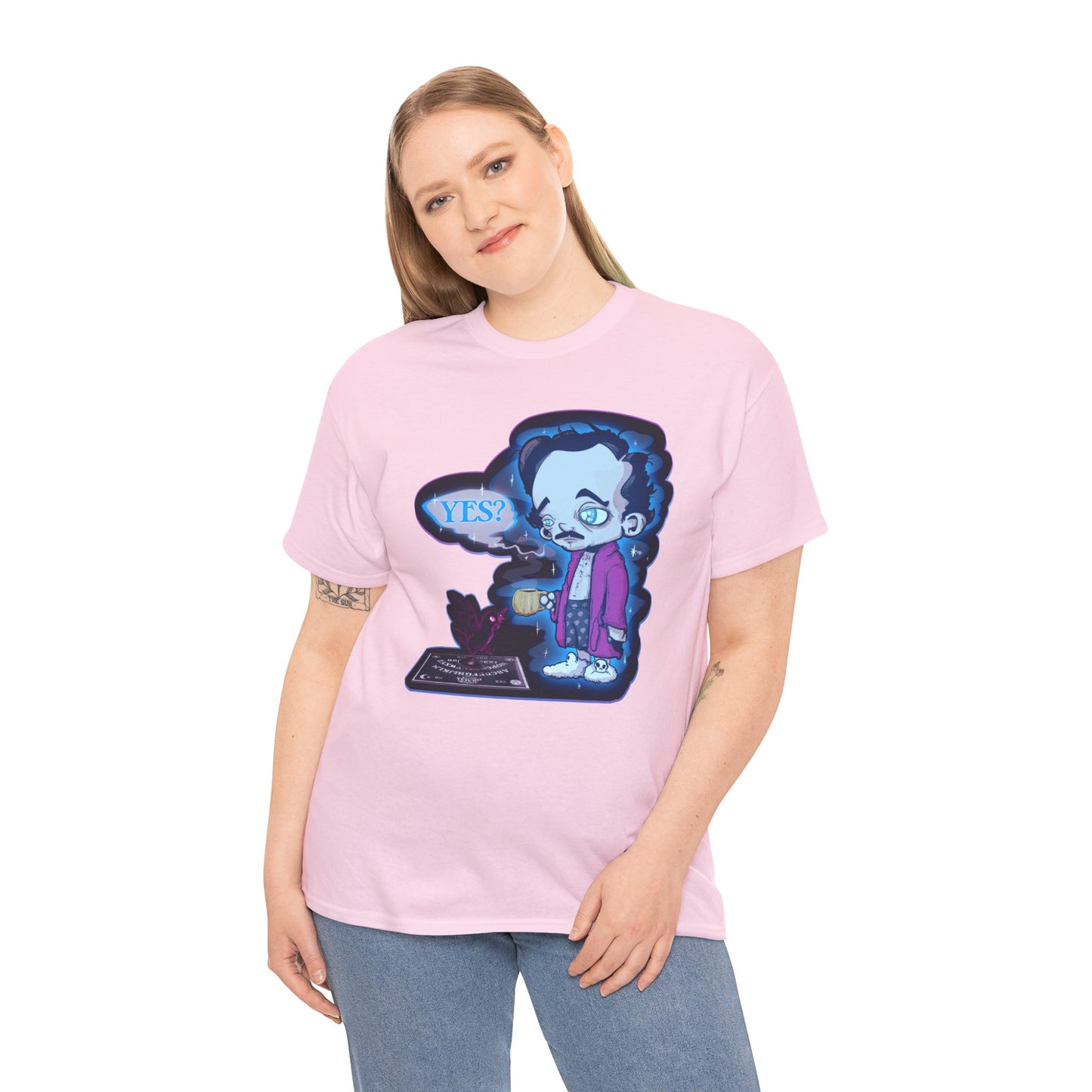 Edgar Allan Ghost Unisex Heavy Cotton Tee