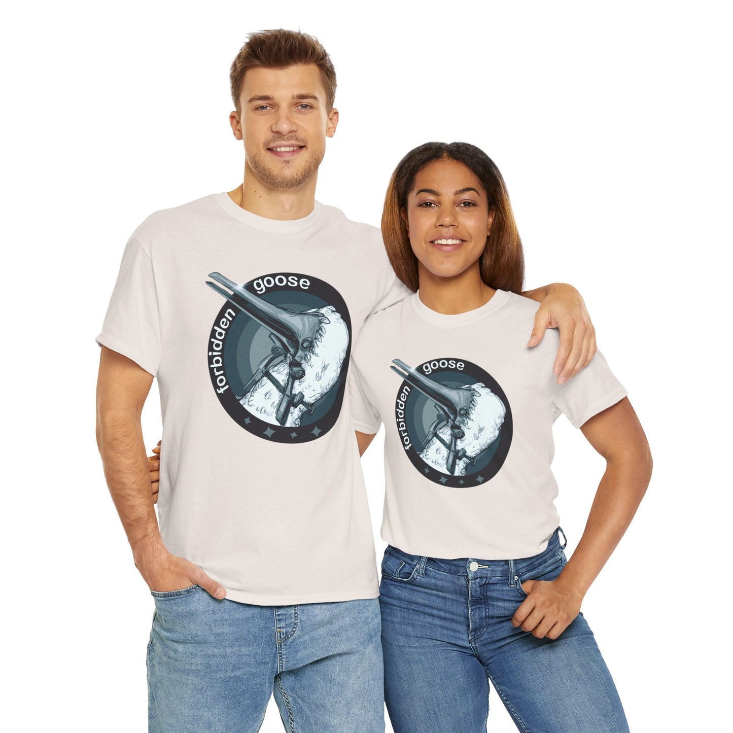 Forbidden Goose Unisex Heavy Cotton Tee