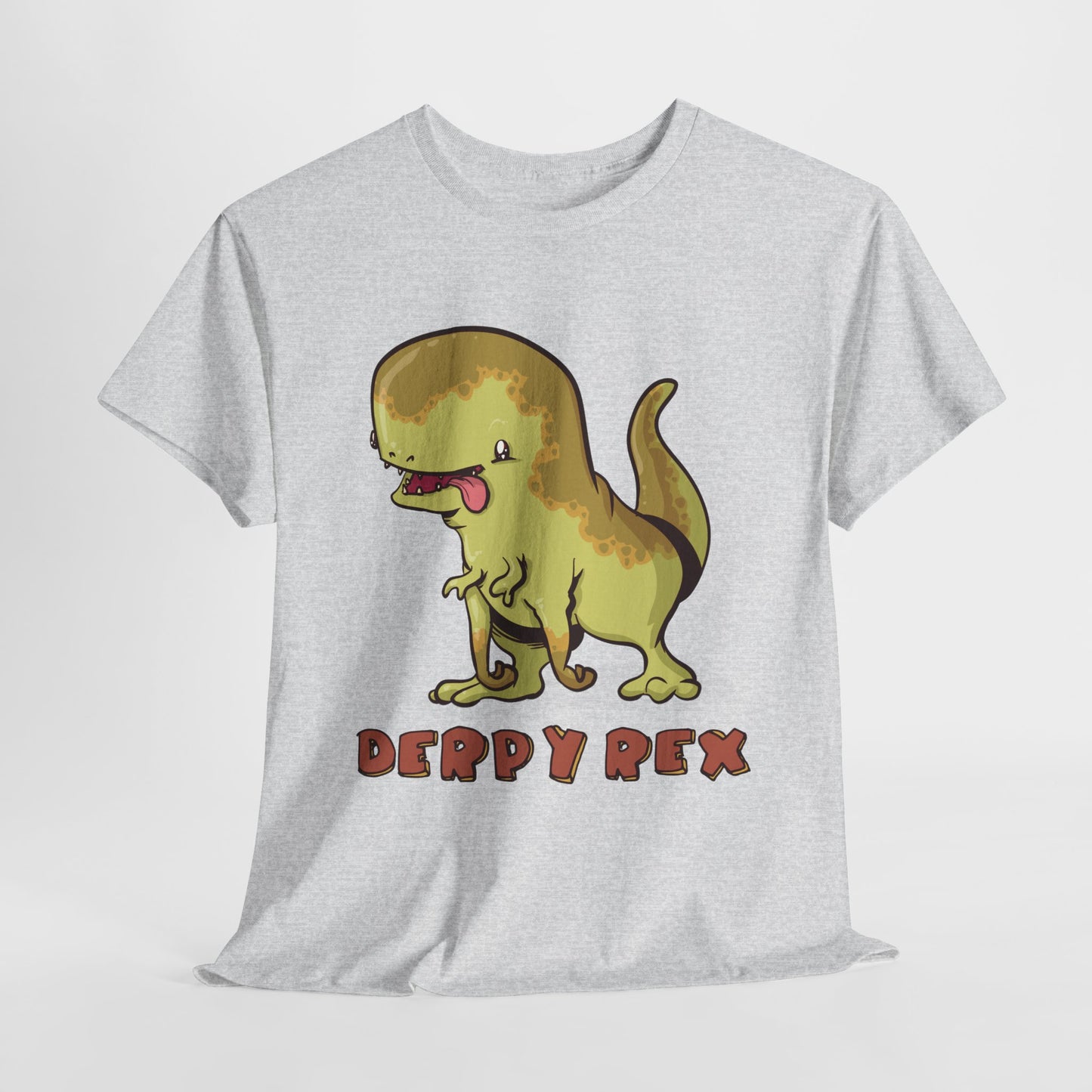 Derpy Rex Unisex Heavy Cotton Tee