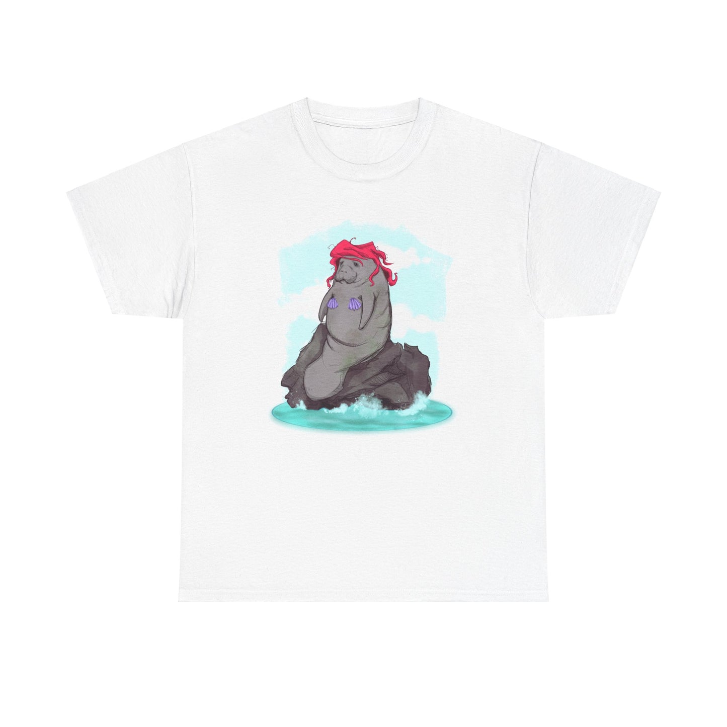 The Big Manatee Unisex Heavy Cotton Tee