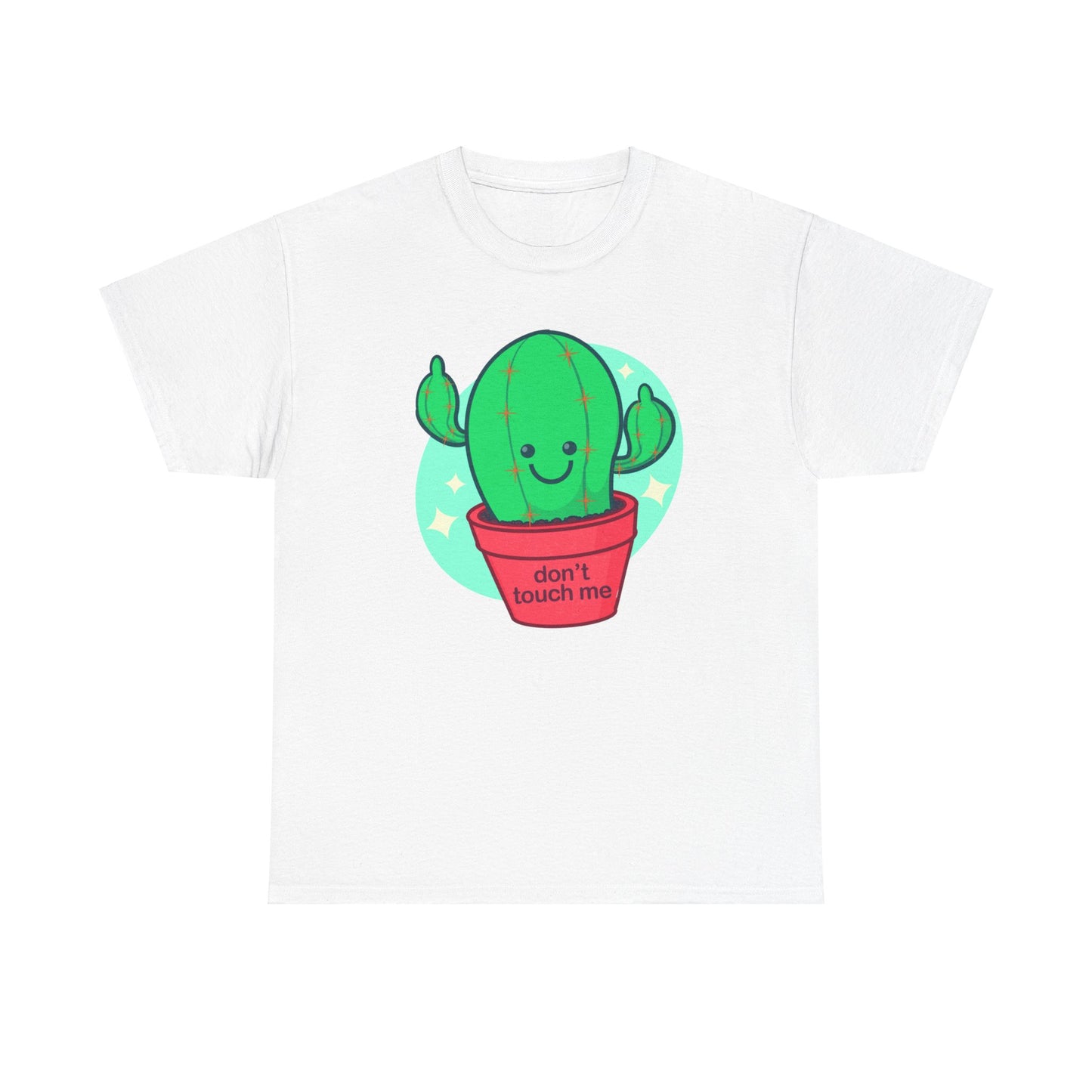Don't Touch Me Unisex Heavy Cotton Tee