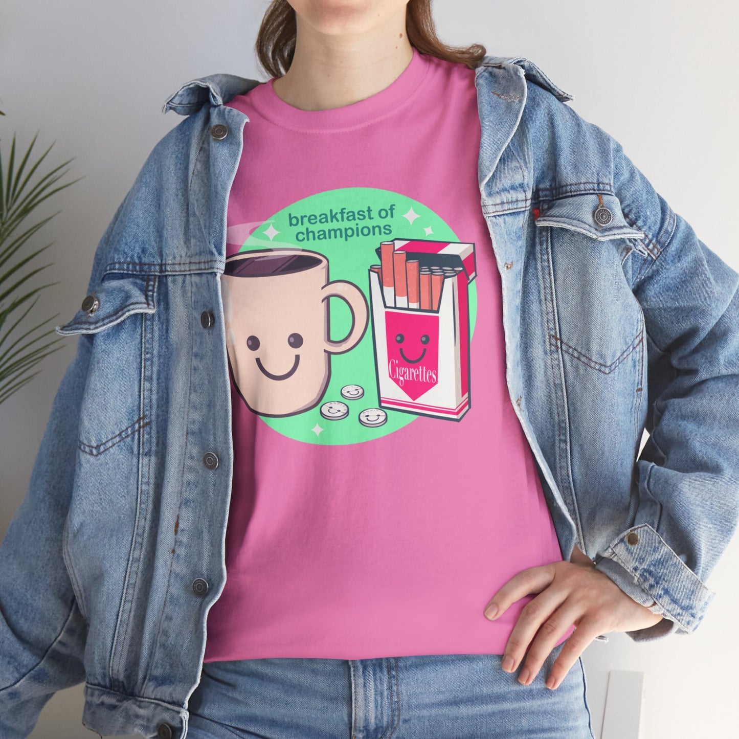 Breakfast of Champions Unisex Heavy Cotton Tee
