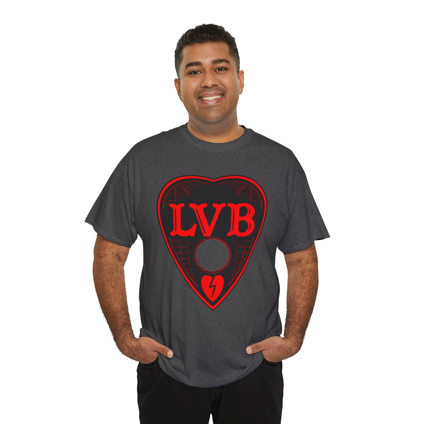 LVB Art Red Planchette Unisex Heavy Cotton Tee
