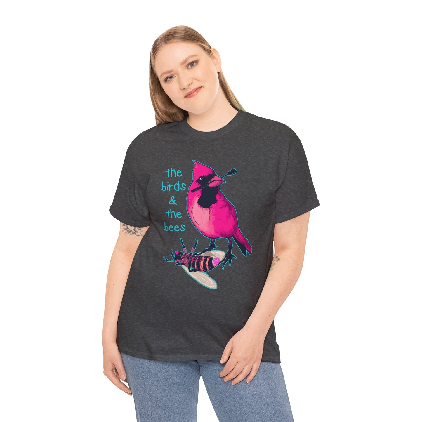 The Birds & The Bees Unisex Heavy Cotton Tee
