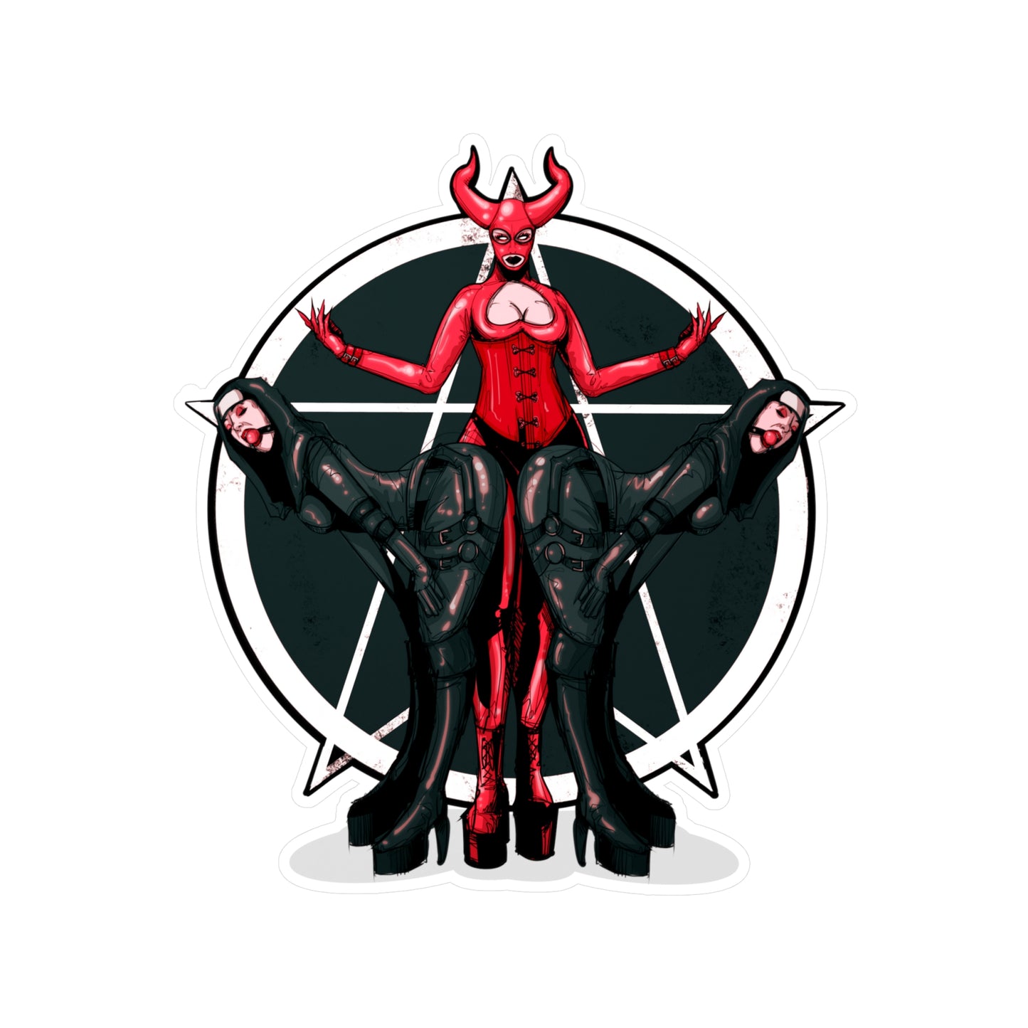 Latex Kiss-Cut Vinyl Decal