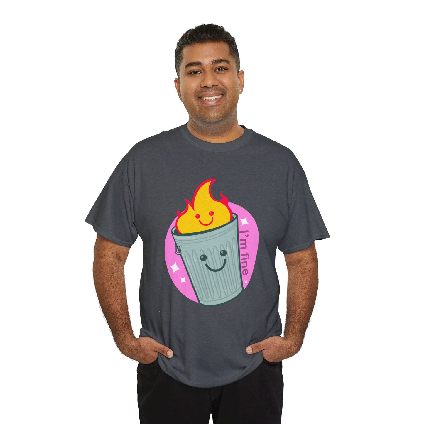 Trash Fire Unisex Heavy Cotton Tee