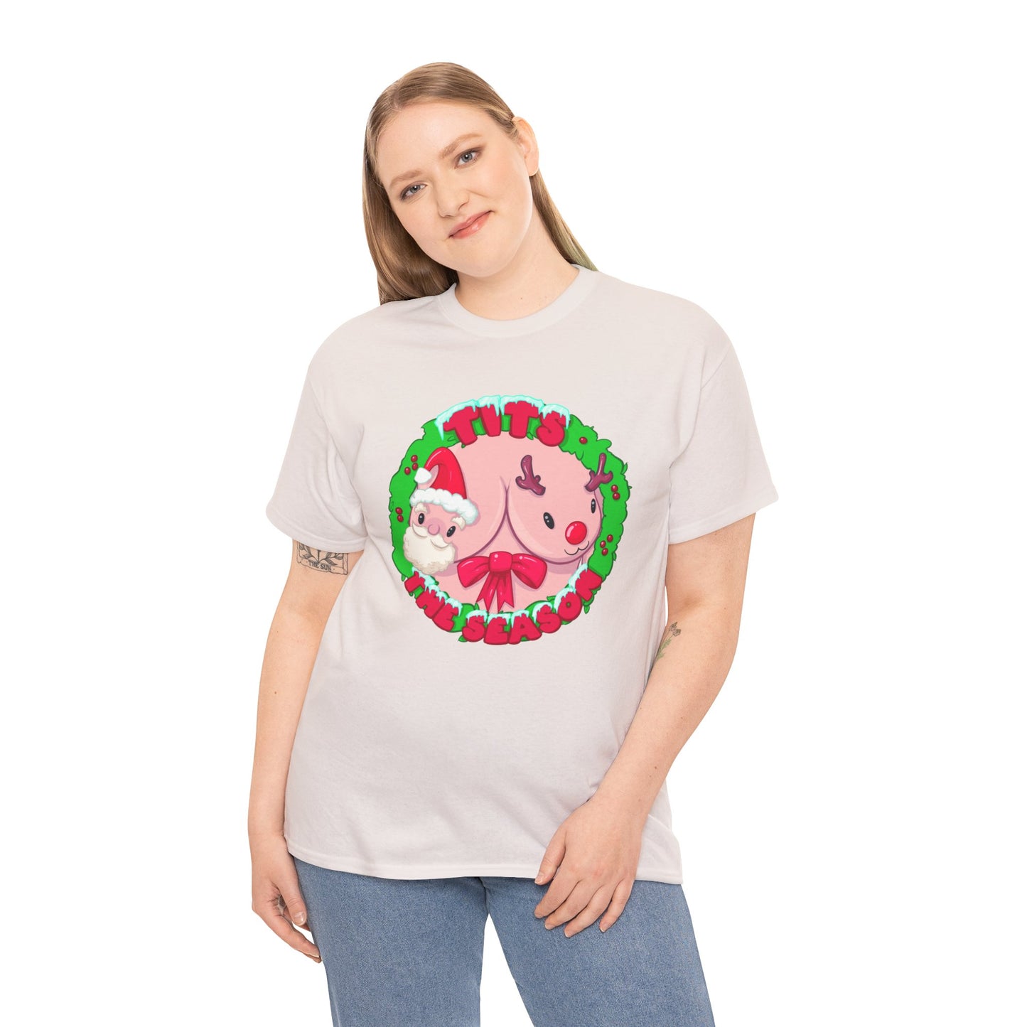Tits The Season Unisex Heavy Cotton Tee