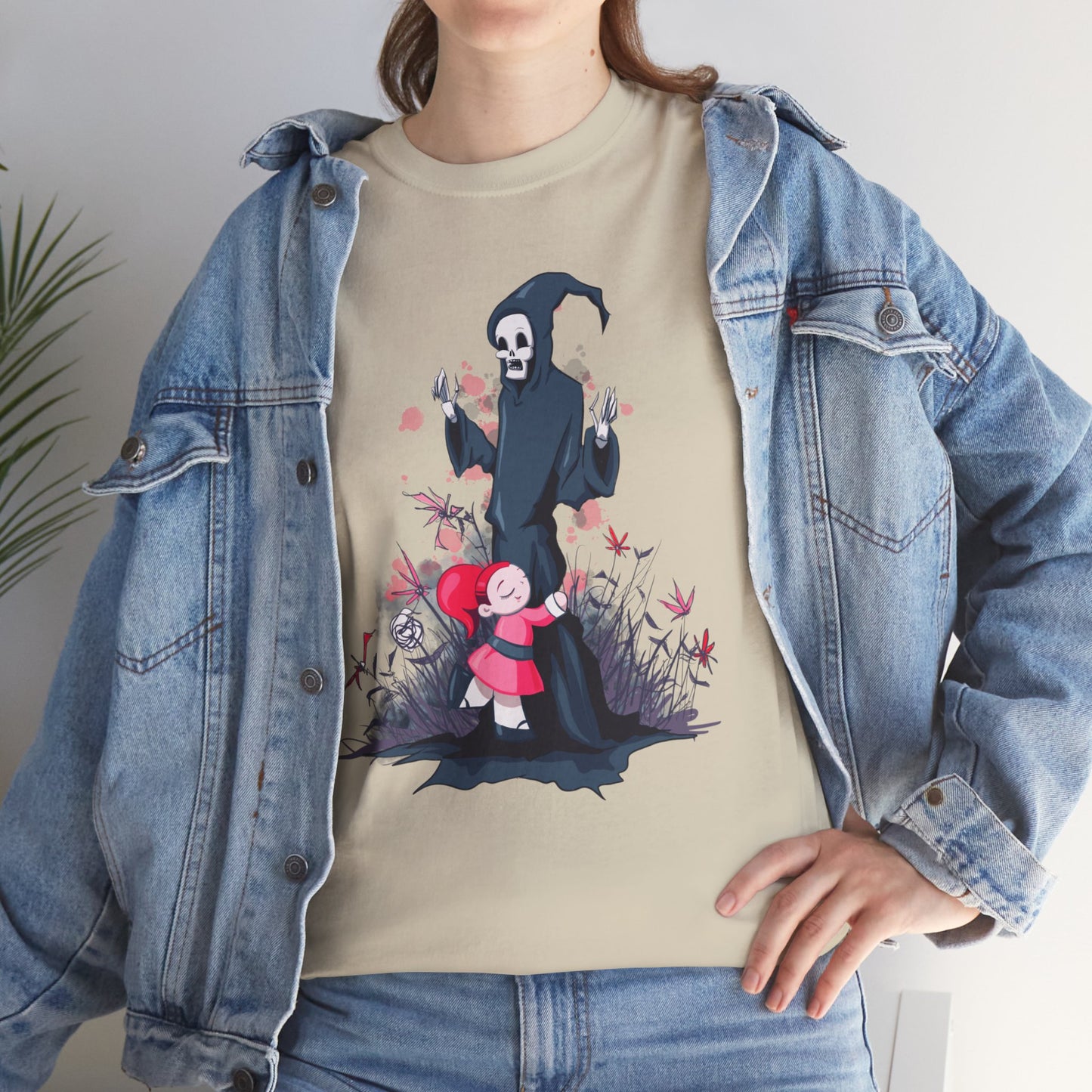 Reaper Hug Unisex Heavy Cotton Tee