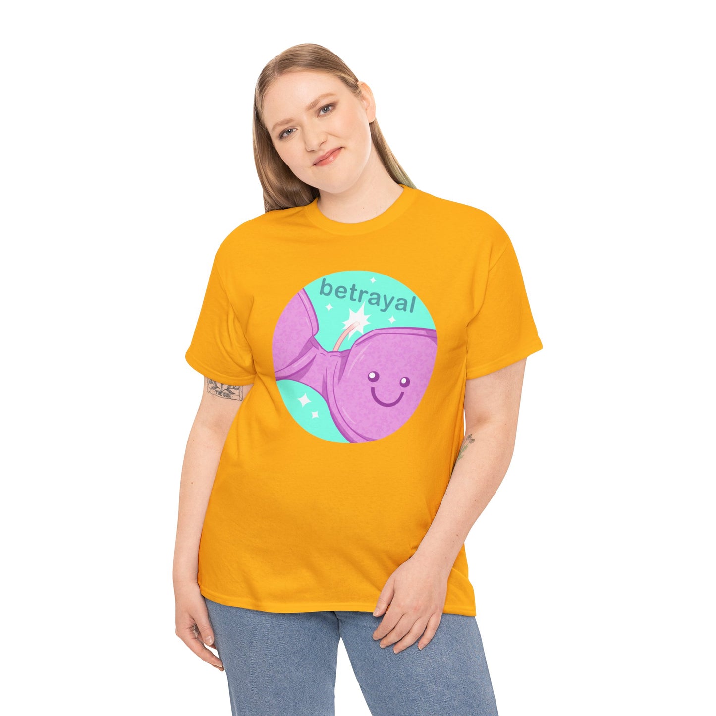 Bra Betrayal Unisex Heavy Cotton Tee