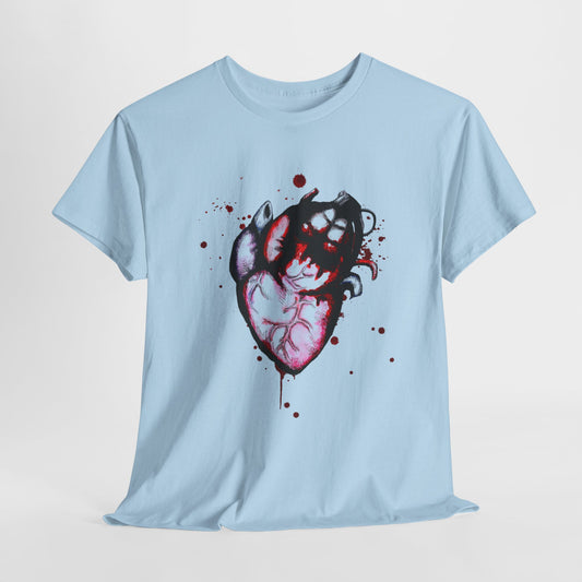 Heart Grenade Unisex Heavy Cotton Tee