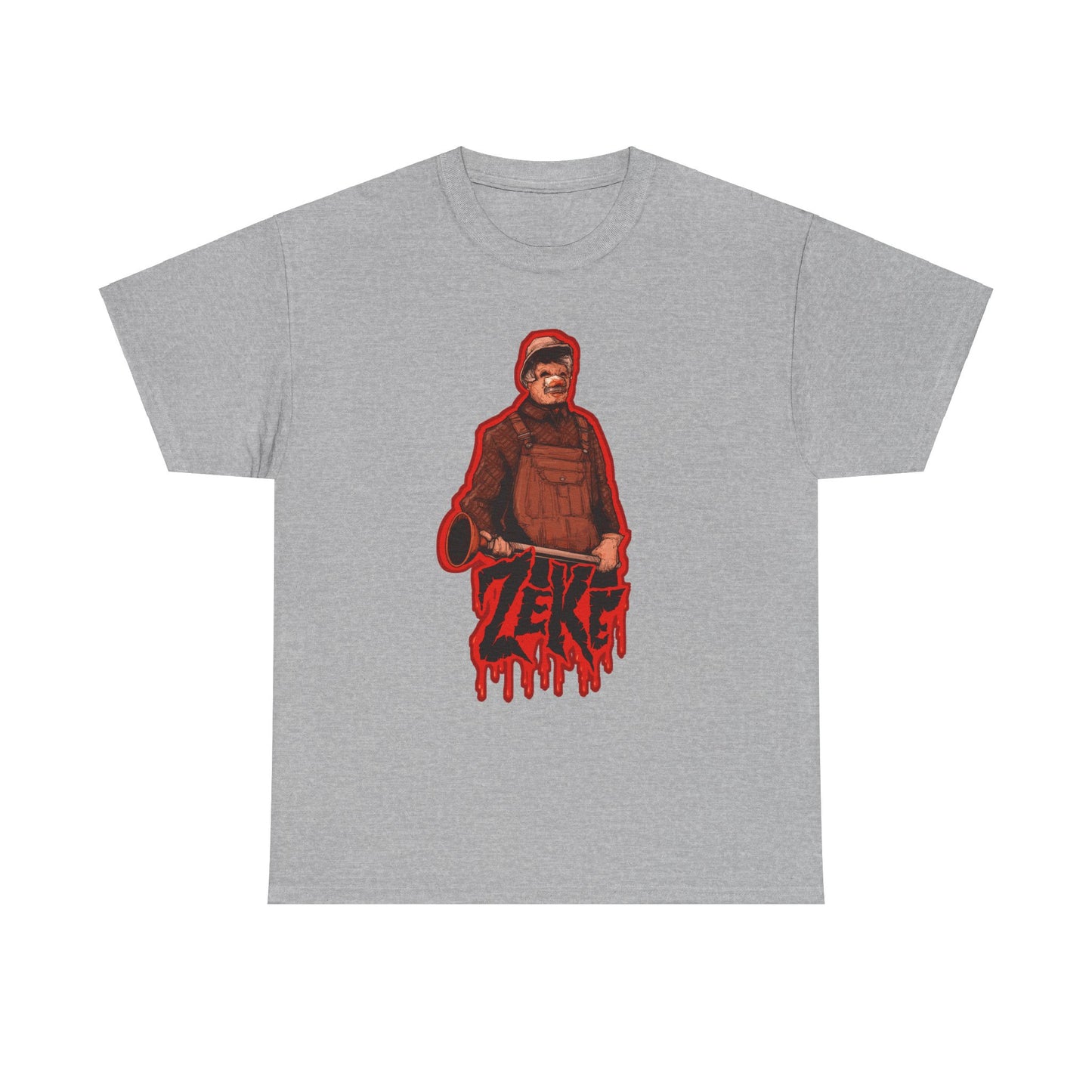 Zeke The Plumber Unisex Heavy Cotton Tee