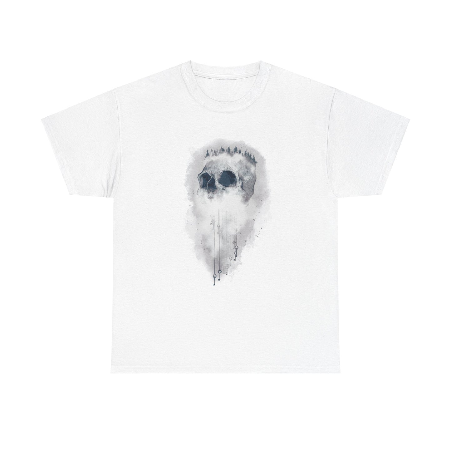 Elemental Skull Air Unisex Heavy Cotton Tee