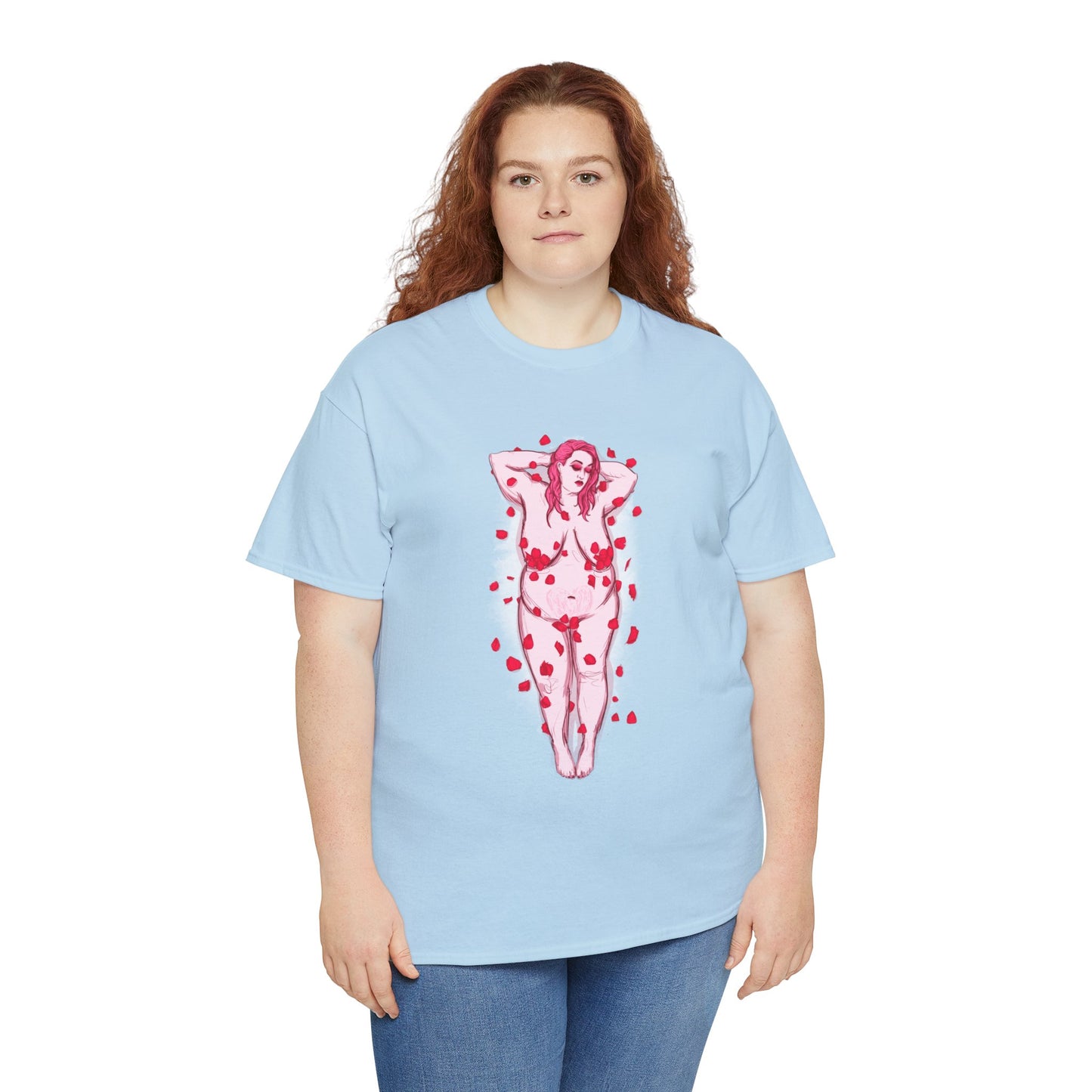 Stretch Heart Unisex Heavy Cotton Tee