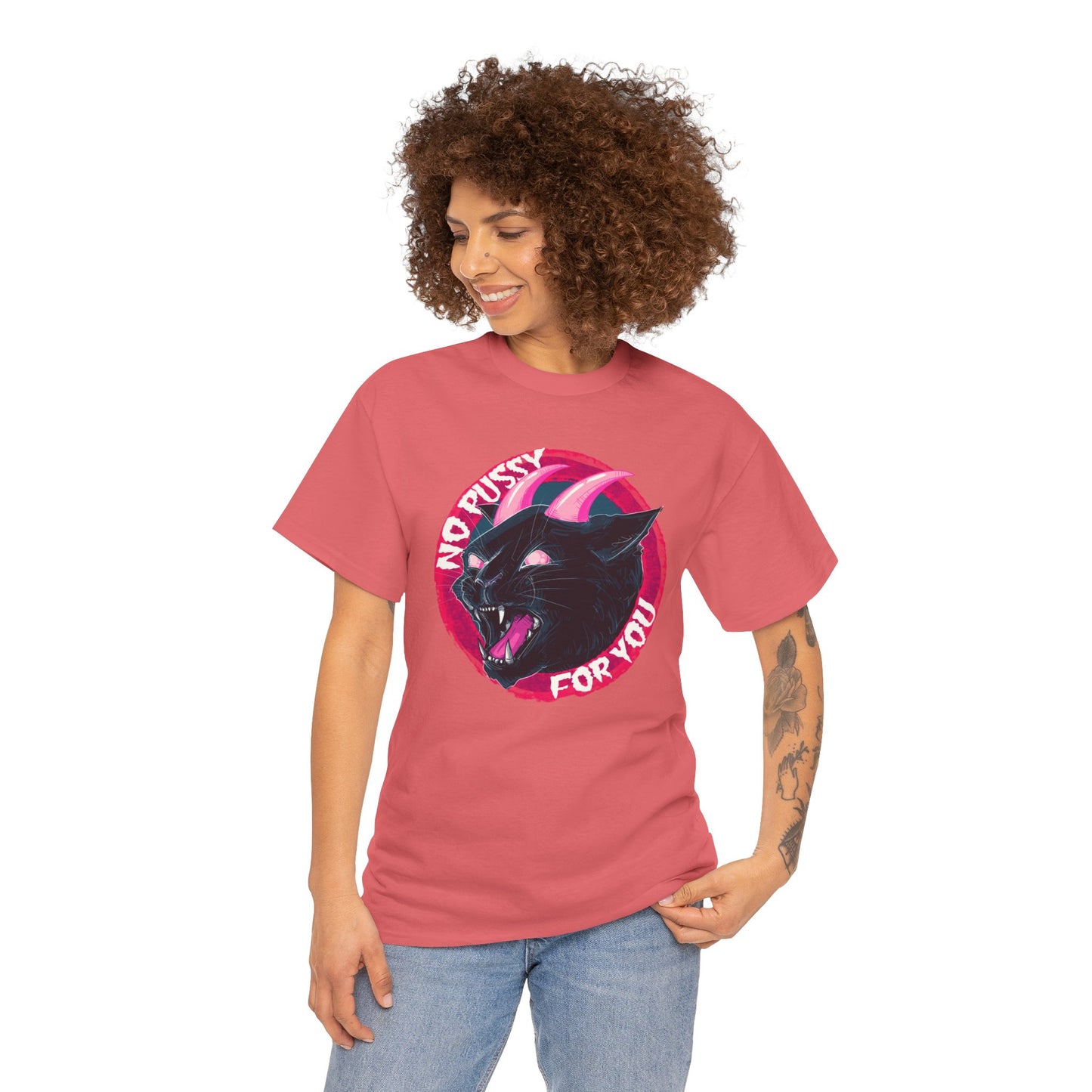 No Pussy For You Unisex Heavy Cotton Tee