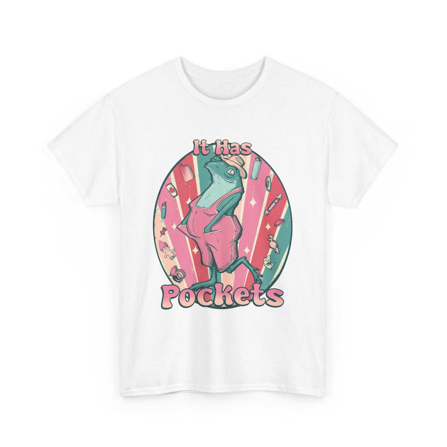 It Has Pockets Unisex Heavy Cotton Tee