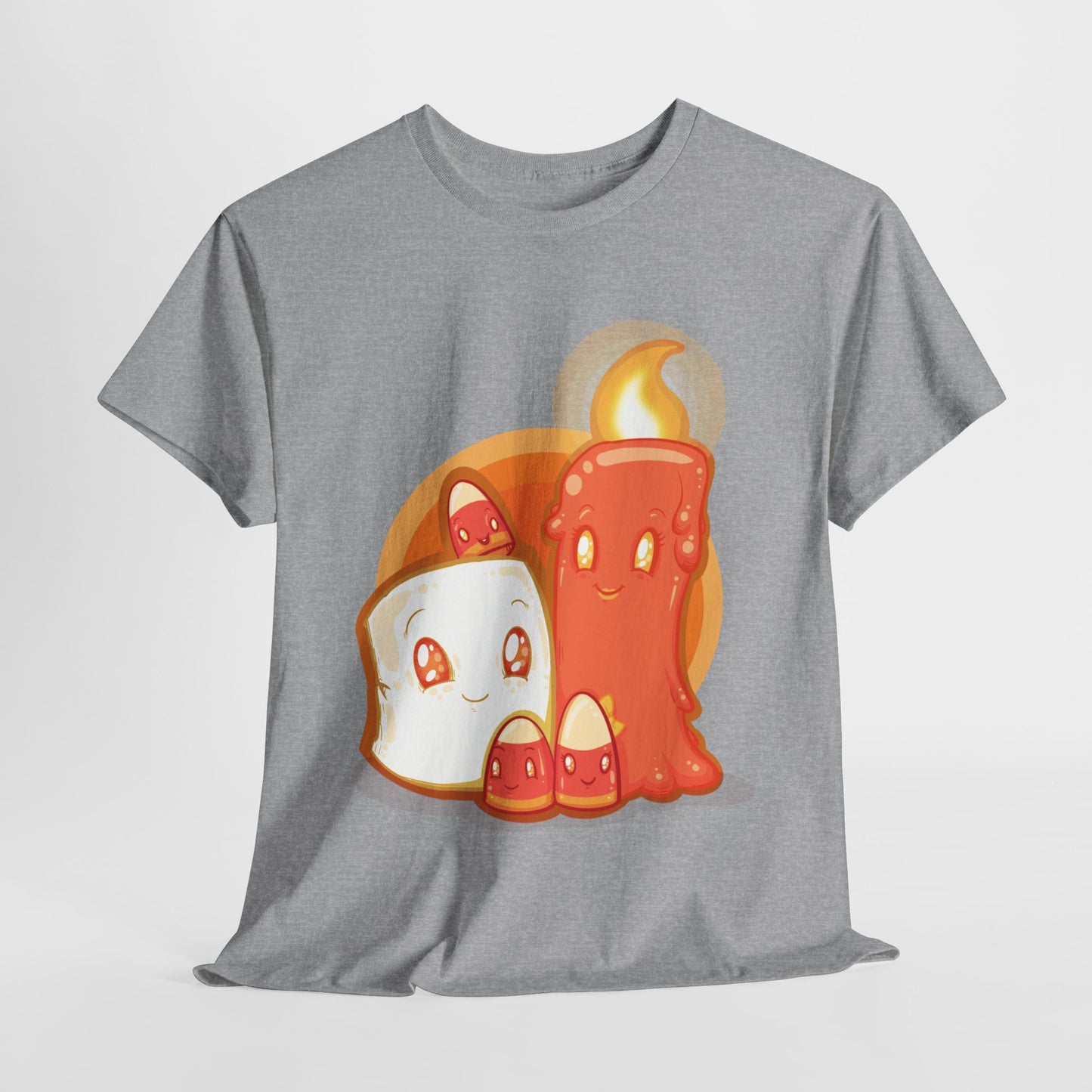 How Candy Corn Is Made Unisex Heavy Cotton Tee