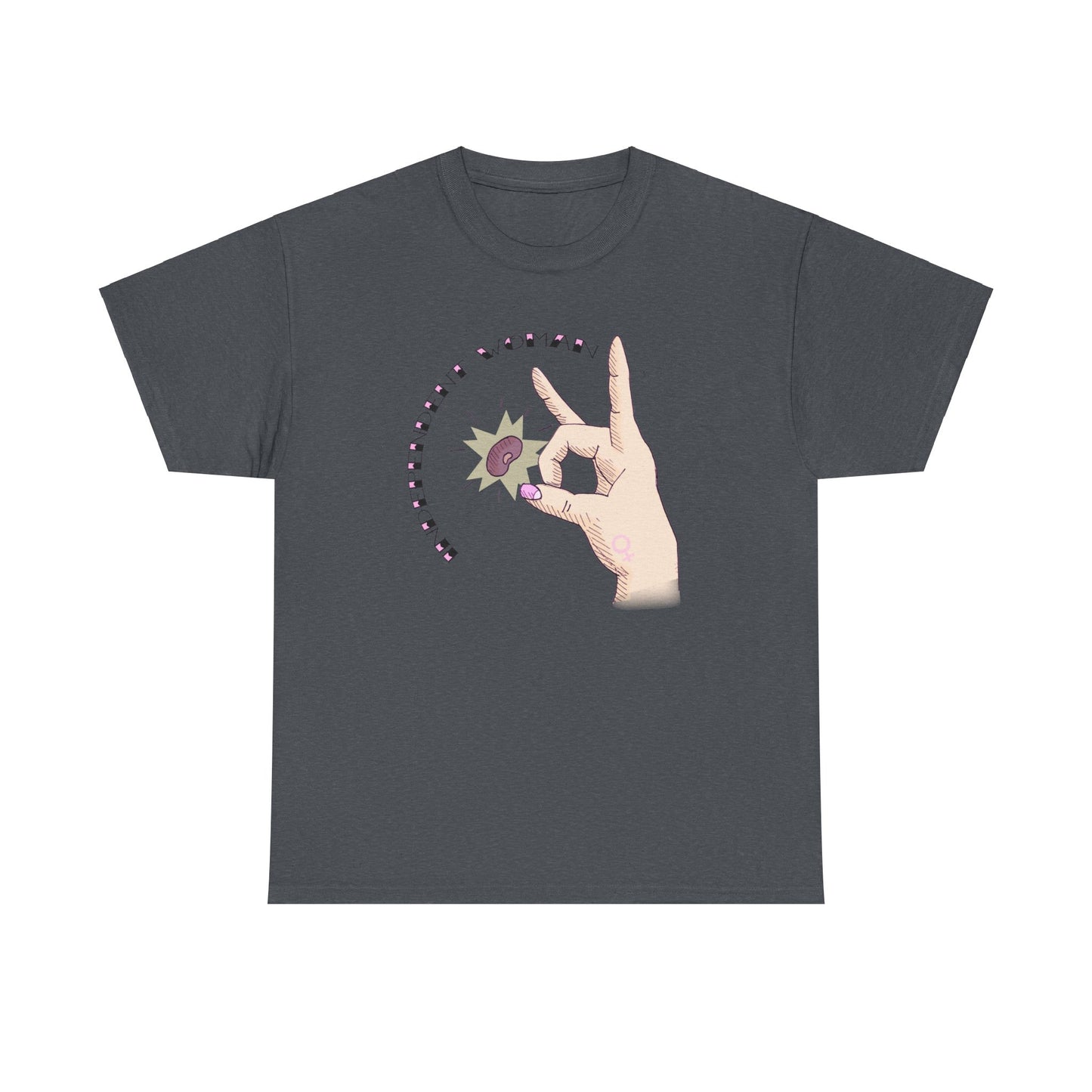 Independent Woman Unisex Heavy Cotton Tee