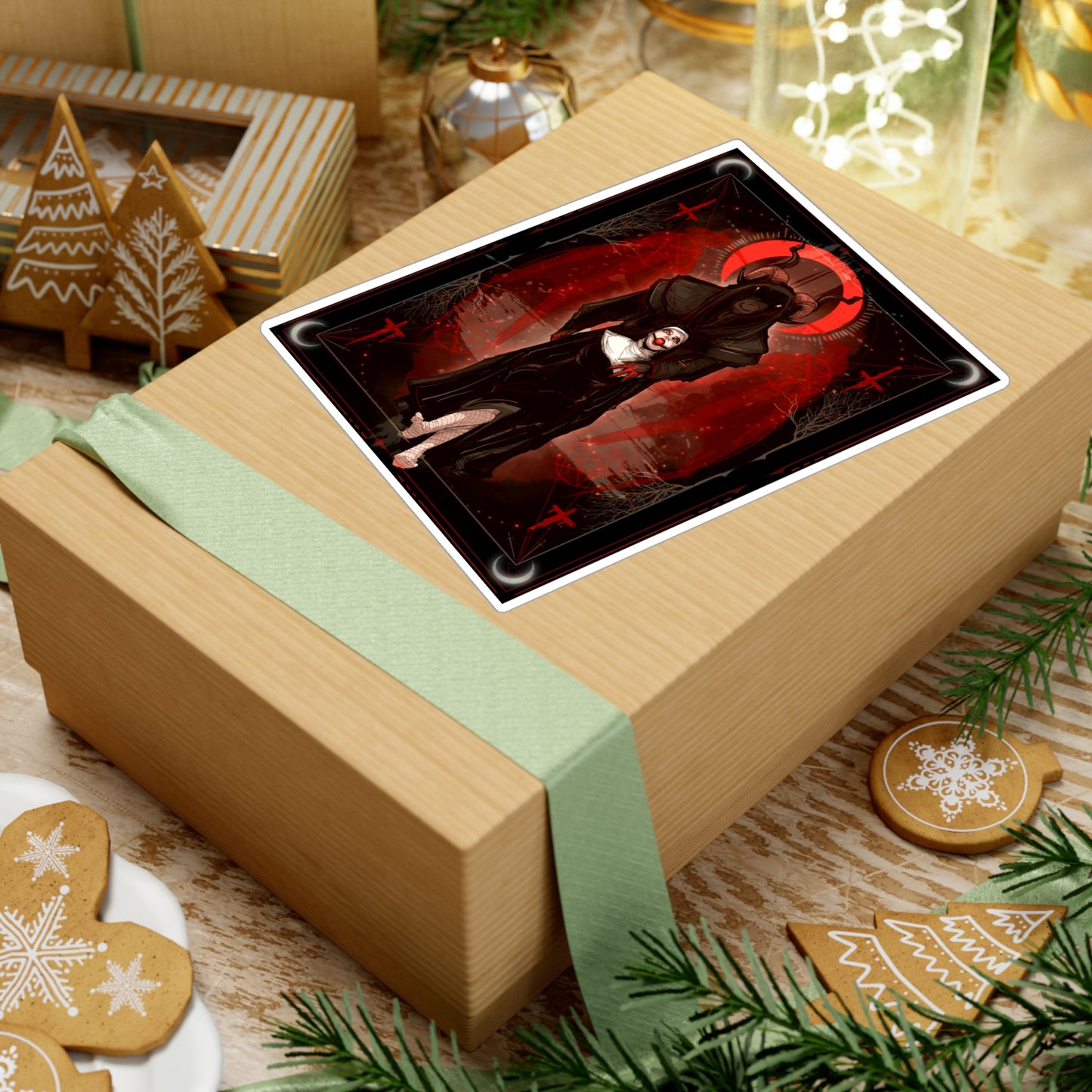 Today Satan Kiss-Cut Vinyl Decal