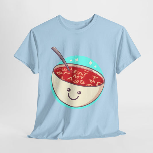 Alphabet Soup Unisex Heavy Cotton Tee
