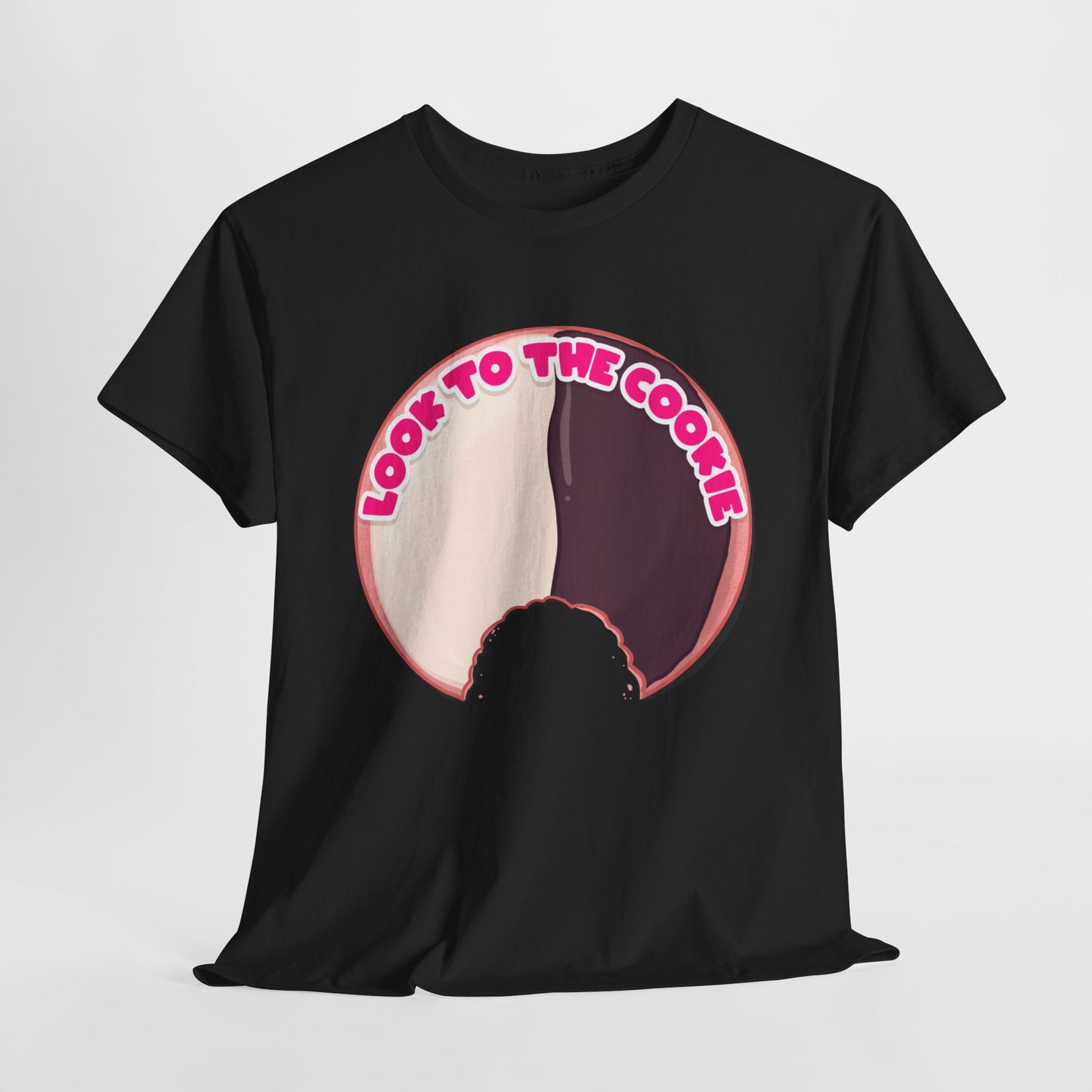 Black & White Cookie Unisex Heavy Cotton Tee