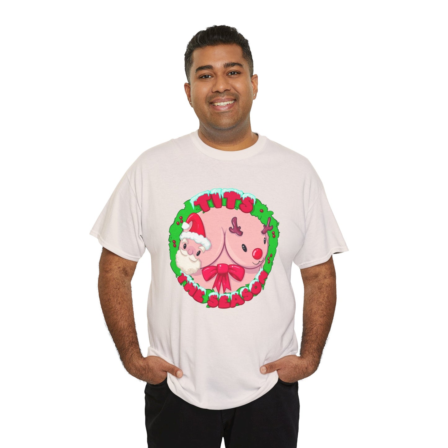 Tits The Season Unisex Heavy Cotton Tee